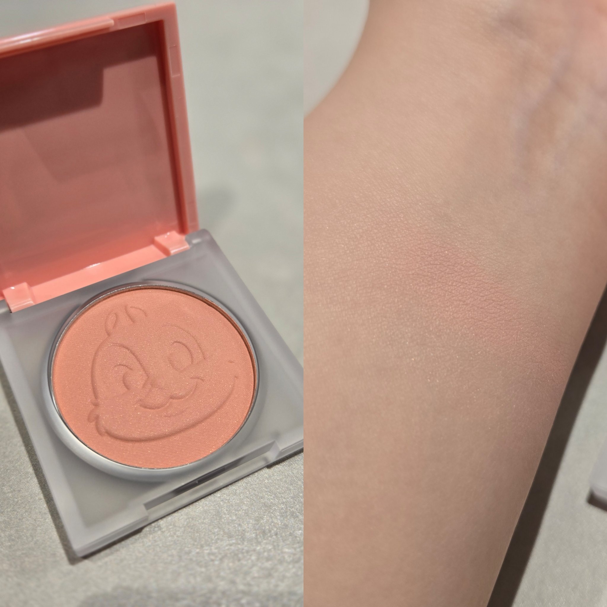 ブラリーチーク(ディズニーエディション)/espoir/チークを使ったクチコミ（2枚目）