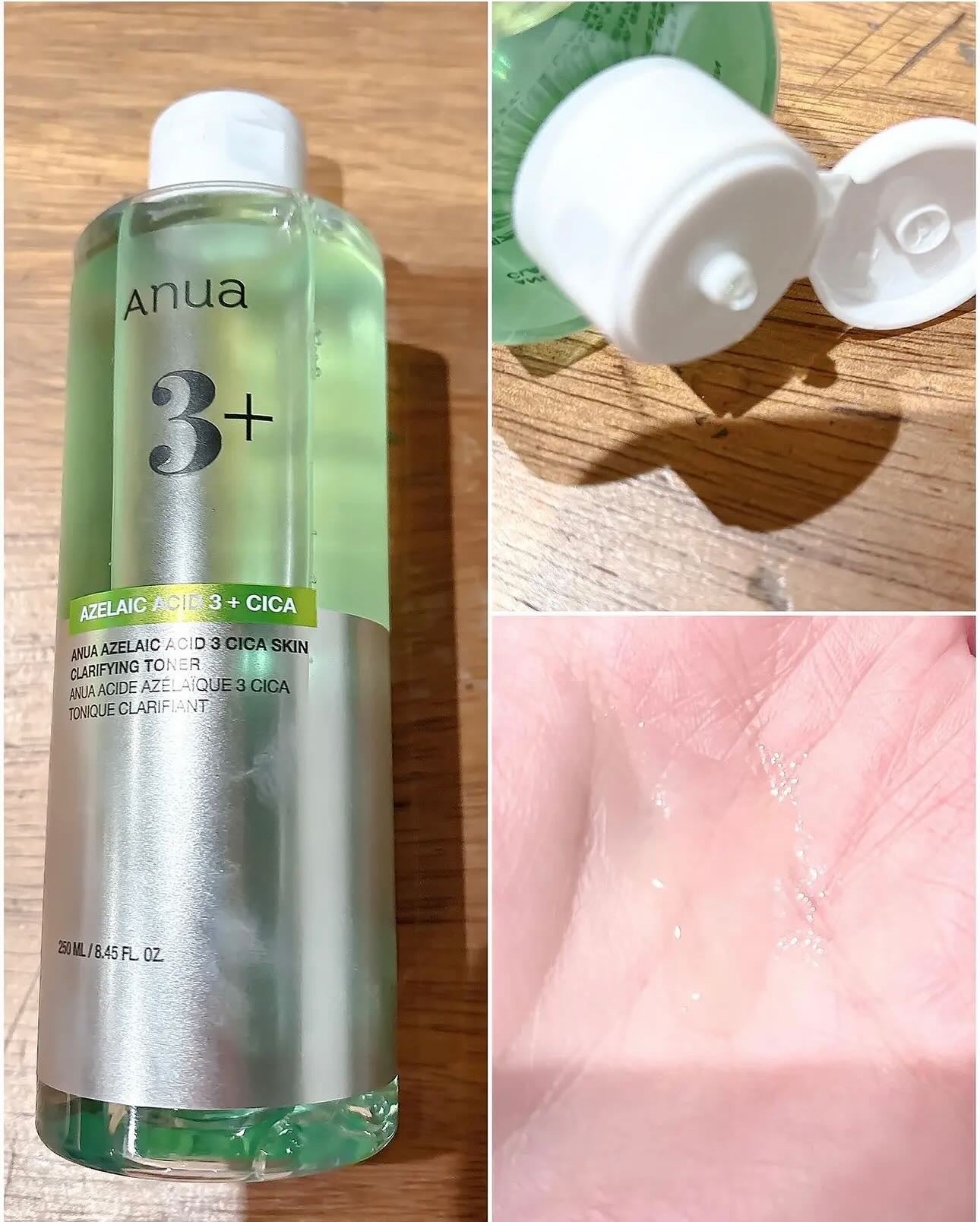 アヌアアゼライン酸3 CICAスキンクリアトナー/Anua/化粧水を使ったクチコミ(4枚目)