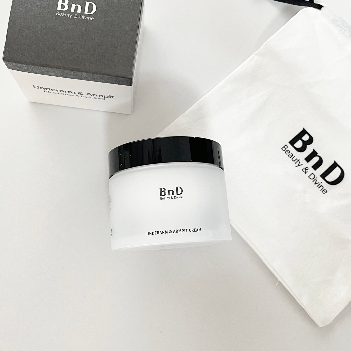 BnDアンダーアームクリーム(ボディクリーム)/BnD/デリケートゾーンケアを使ったクチコミ(2枚目)
