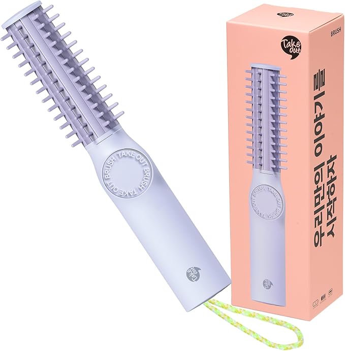 コードレスヘアアイロン BRUSH　ブラシ型ヘアアイロン / TAKE OUT