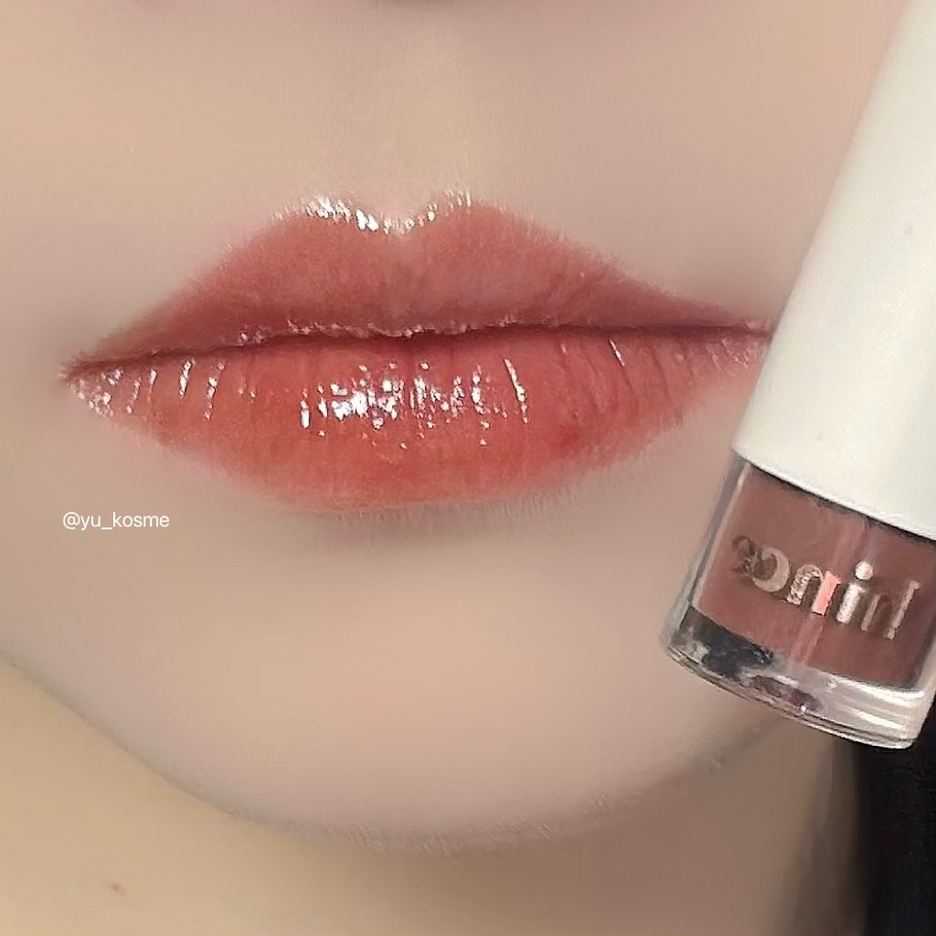 ムードインハンサーウォーターリキッドグロウ/hince/口紅を使ったクチコミ（3枚目）