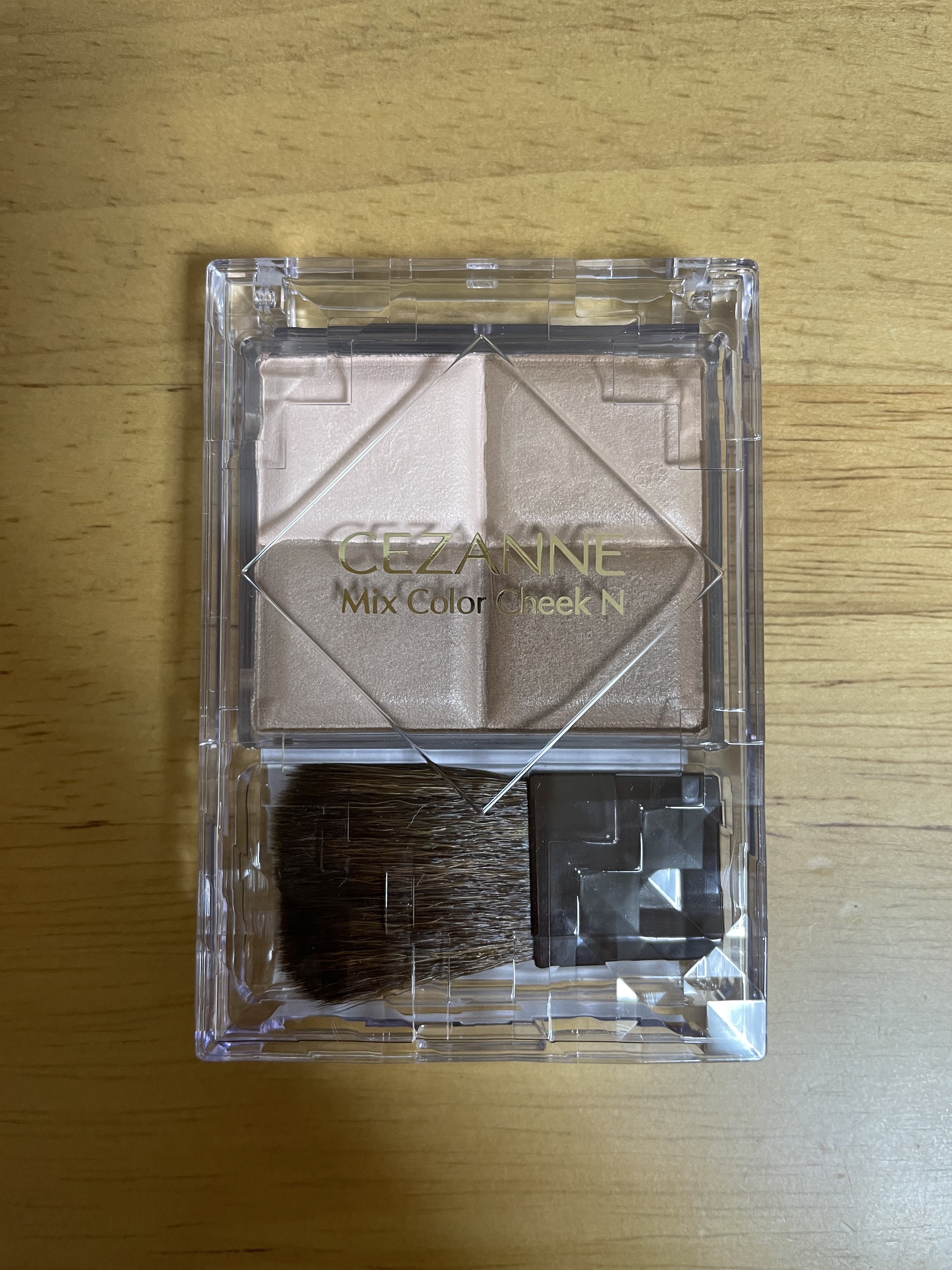 ミックスカラーチーク 20 シェーディング/CEZANNE/パウダーチークを使ったクチコミ（1枚目）