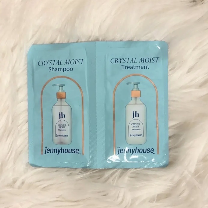 クリスタルモイストシャンプー/トリートメント＜しっとり＞/jenny house/市販シャンプーを使ったクチコミ（1枚目）