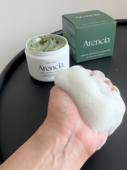 プレミアムもちソープ「グリーンアルティザン」/アレンシア/その他洗顔料を使ったクチコミ(2枚目)