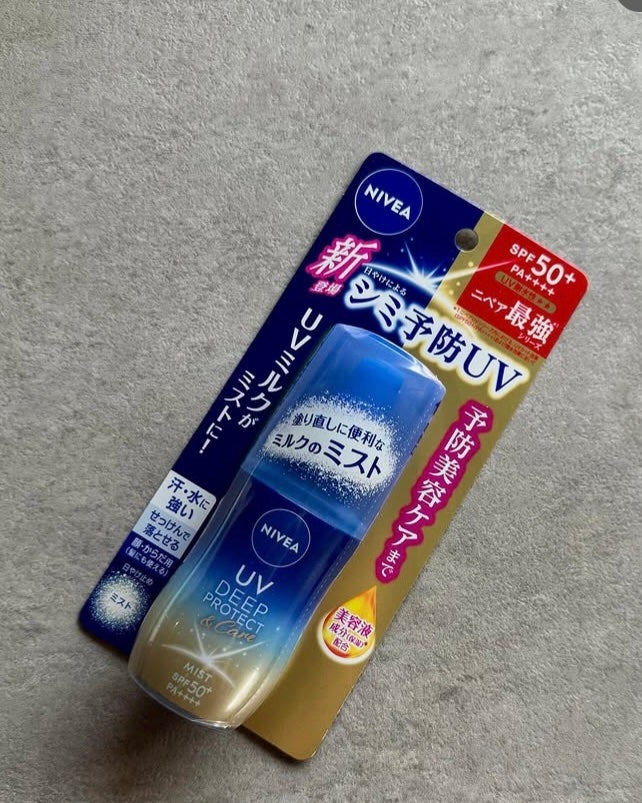 ニベアUV ディーププロテクト&ケア ミルクミスト/ニベア/日焼け止めミスト・スプレーを使ったクチコミ(3枚目)