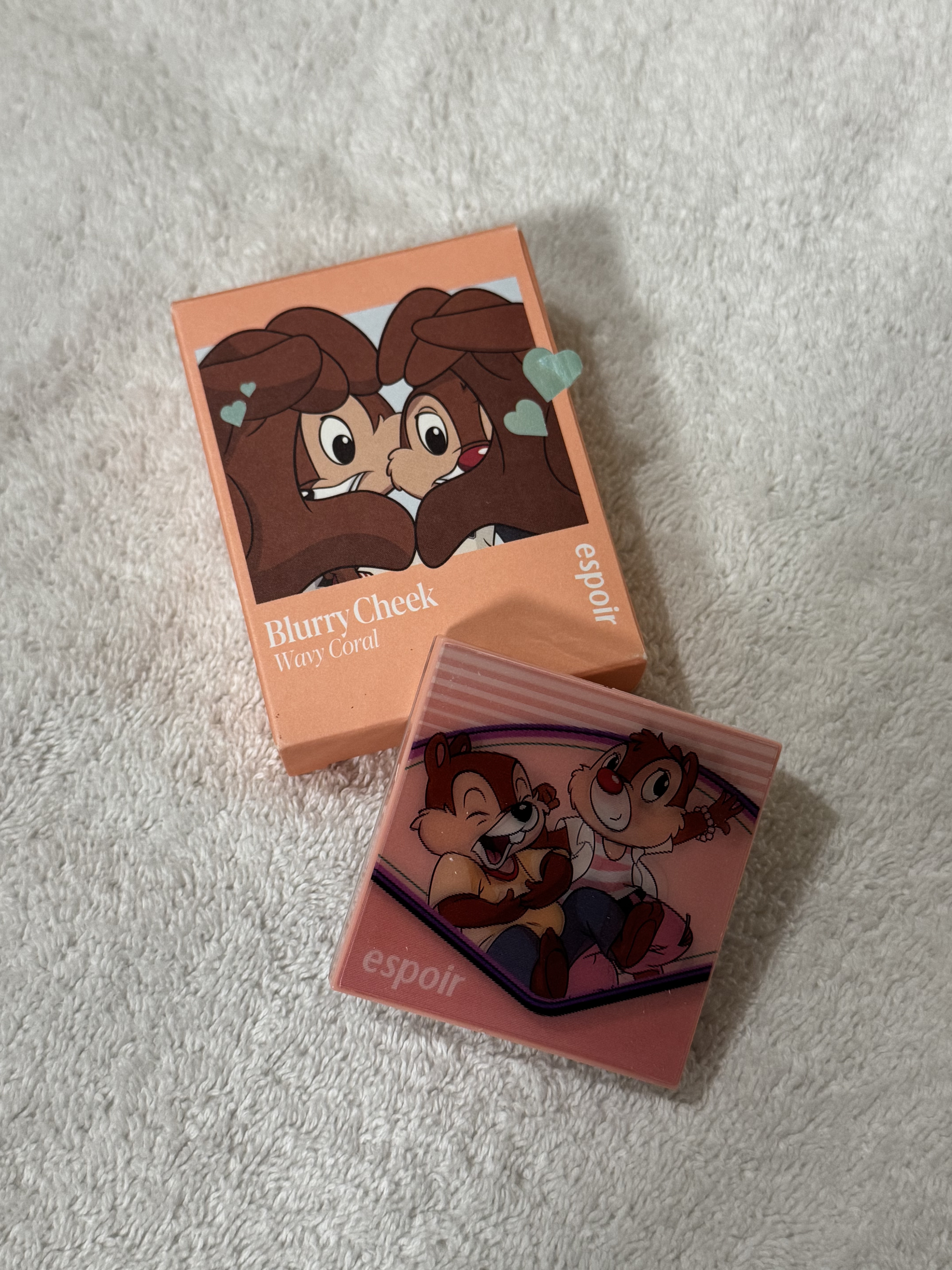 ブラリーチーク(ディズニーエディション)/espoir/チークを使ったクチコミ（1枚目）