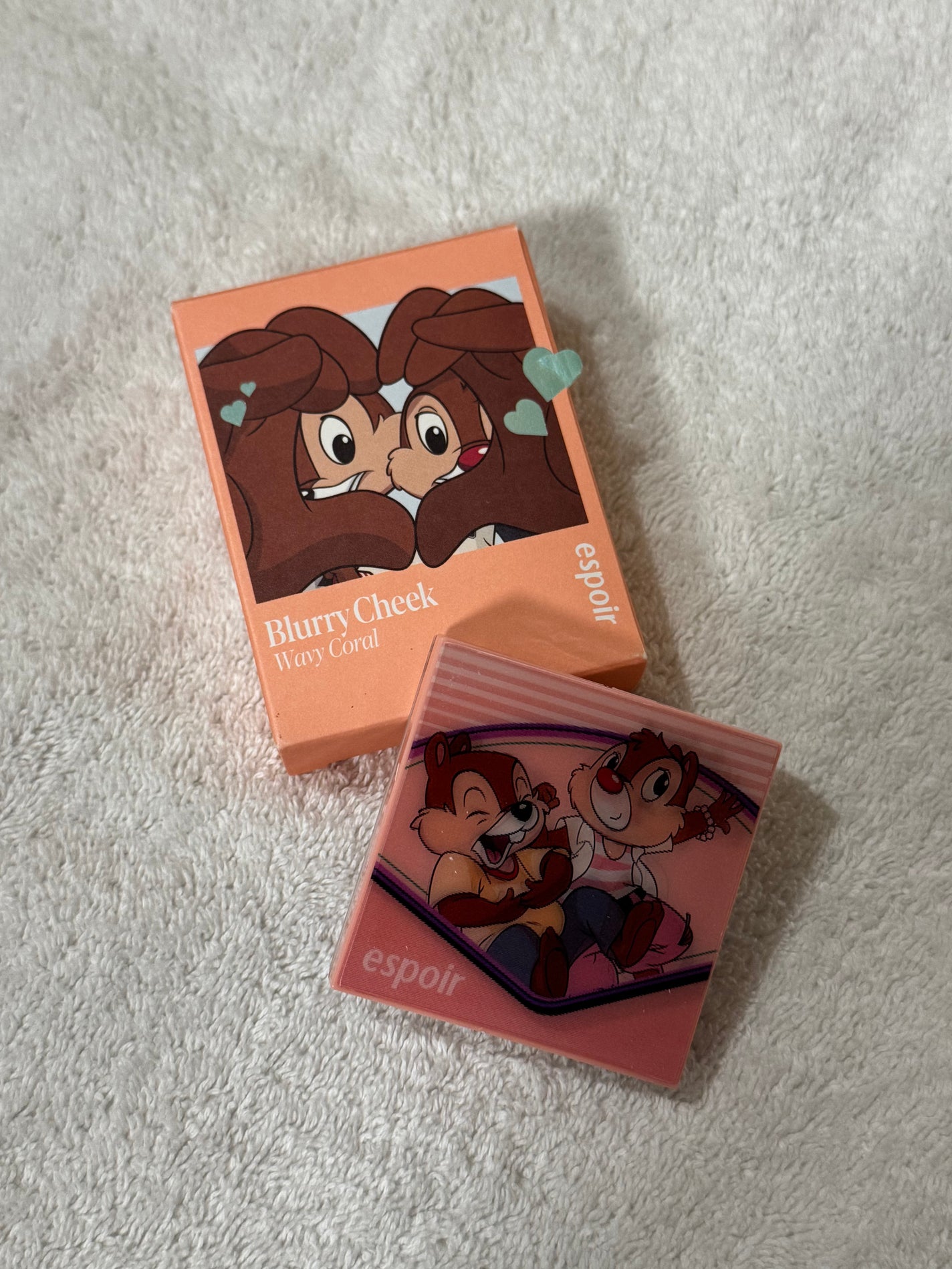 ブラリーチーク(ディズニーエディション)/espoir/チークを使ったクチコミ(1枚目)