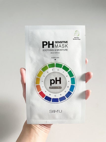 PHセンシティブマスクスージング&モイスト/SAM'U/シートマスク・パックを使ったクチコミ(6枚目)