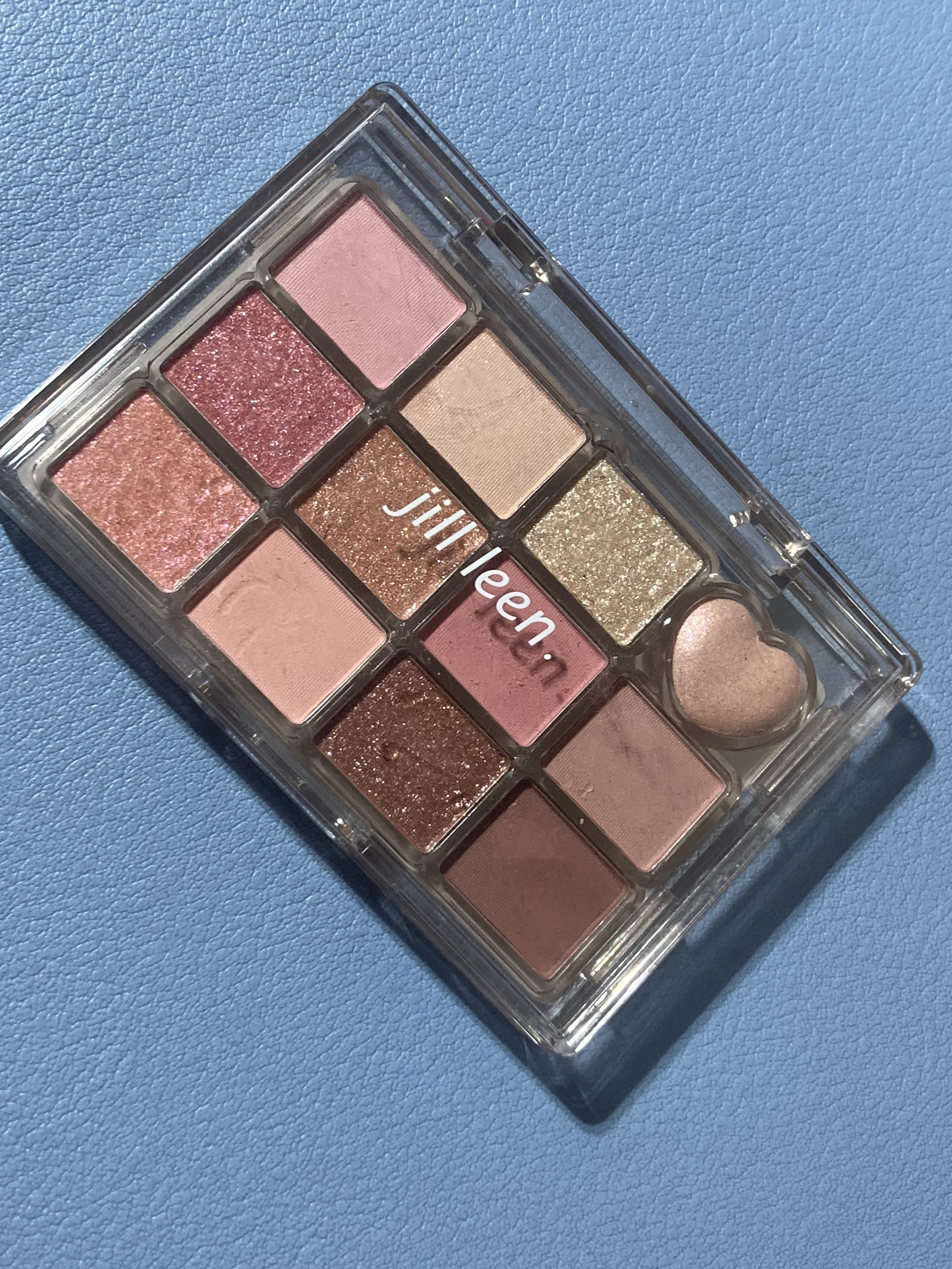 シャイニング12色ミニアイシャドウパレット HT05/jill leen./アイシャドウパレットを使ったクチコミ（1枚目）
