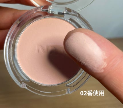 ネーミング フラッフィーパウダーブラッシュ/NAMING./パウダーチークを使ったクチコミ(4枚目)