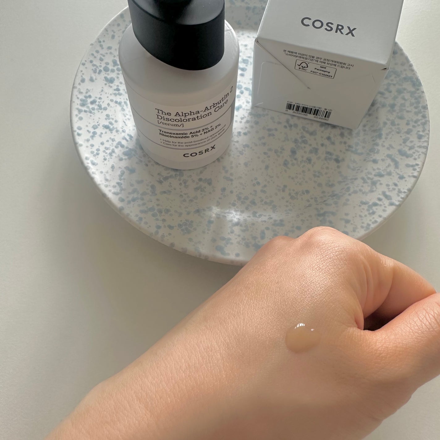 RXザ・アルファアルブチン2 ニキビ跡ケアセラム/COSRX/美容液を使ったクチコミ(3枚目)