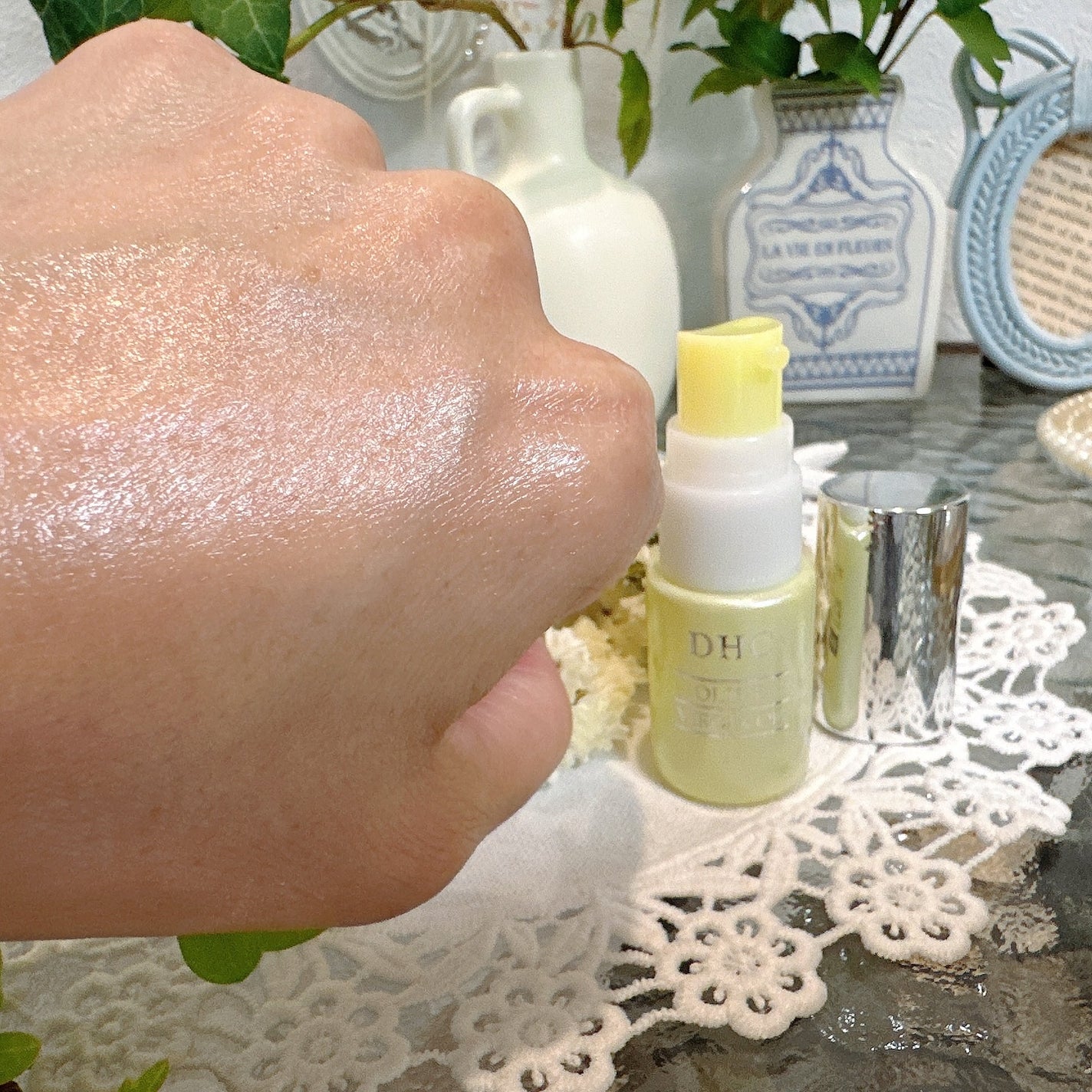 DHC オリーブバージンオイル/DHC/フェイスオイルを使ったクチコミ(3枚目)