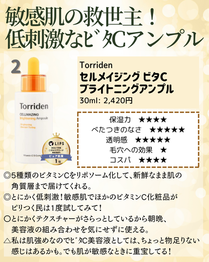 RXザ・ビタミンC23セラム/COSRX/美容液を使ったクチコミ(3枚目)