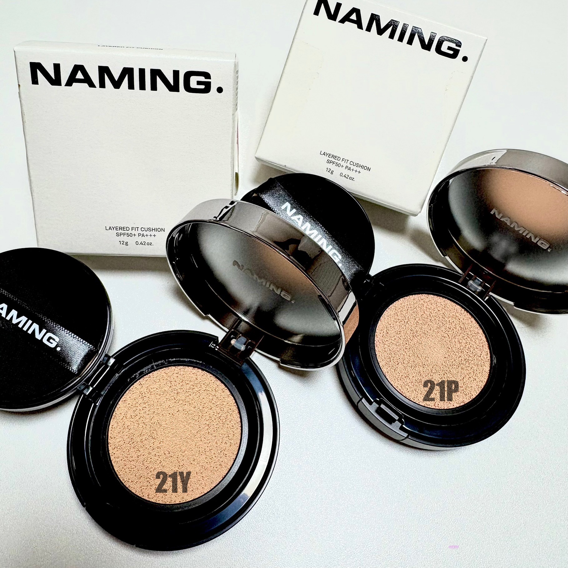 ネーミング レイヤード フィットクッション/NAMING./クッションファンデーションを使ったクチコミ（2枚目）