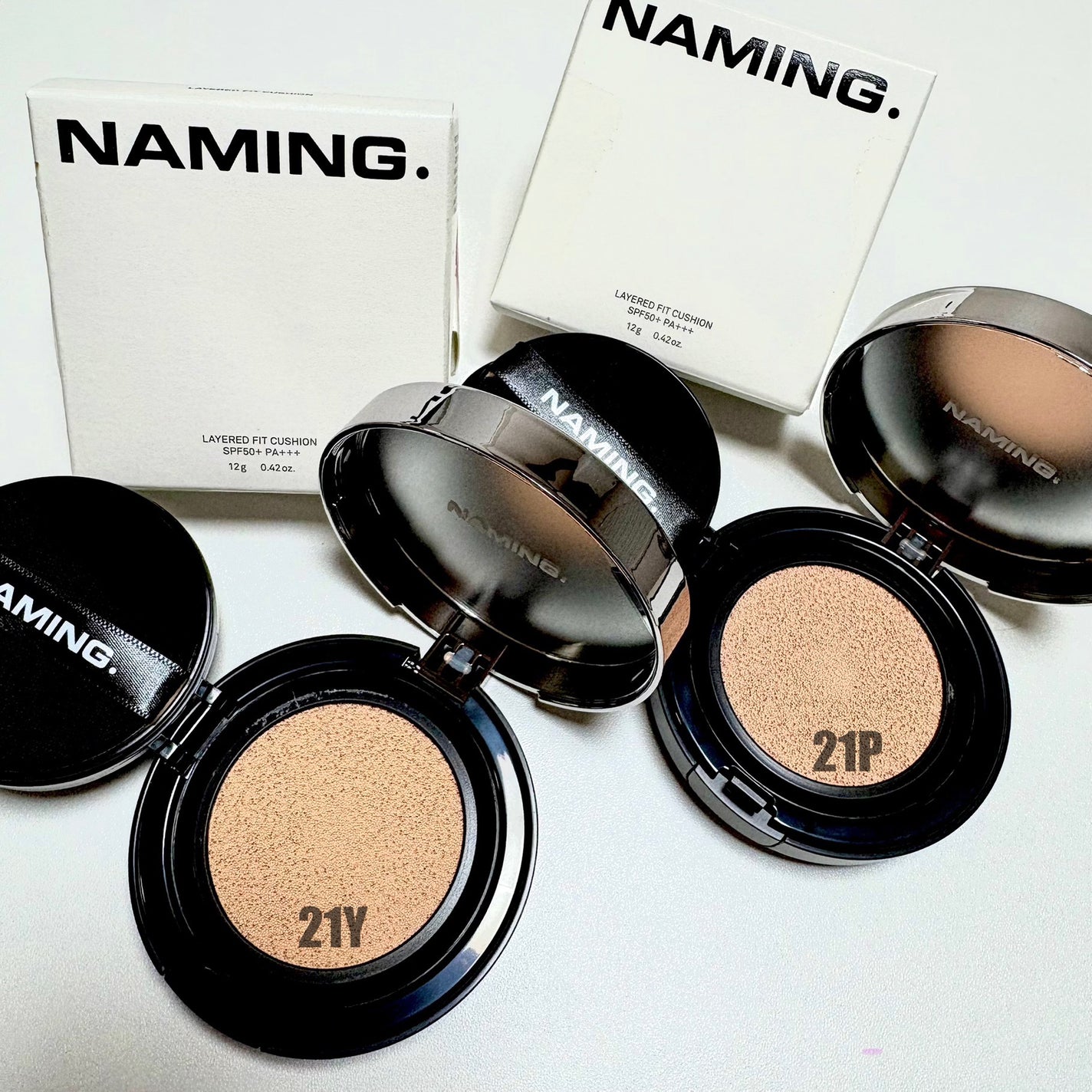ネーミング レイヤード フィットクッション/NAMING./クッションファンデーションを使ったクチコミ(2枚目)