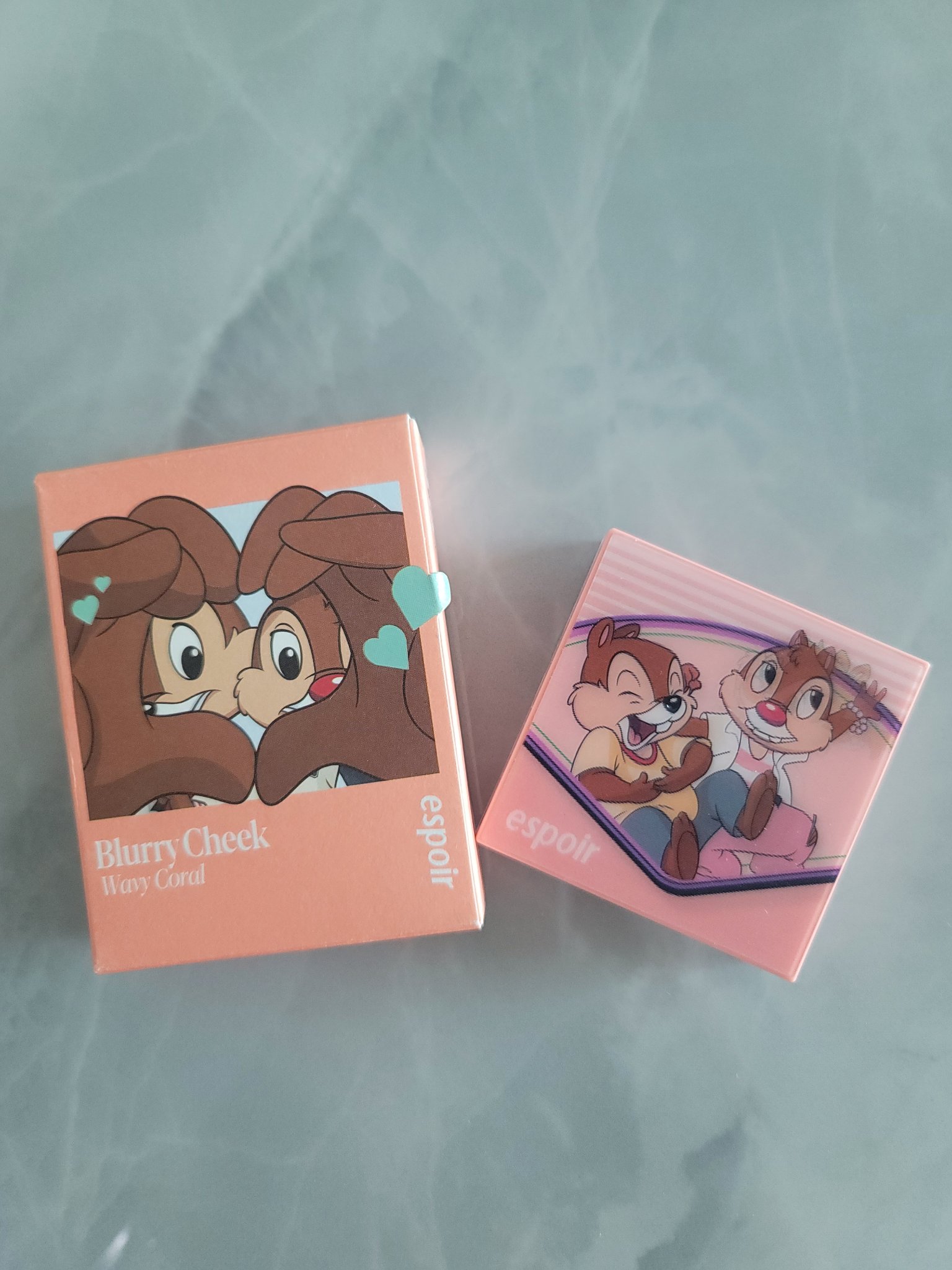 ブラリーチーク(ディズニーエディション)/espoir/チークを使ったクチコミ（1枚目）