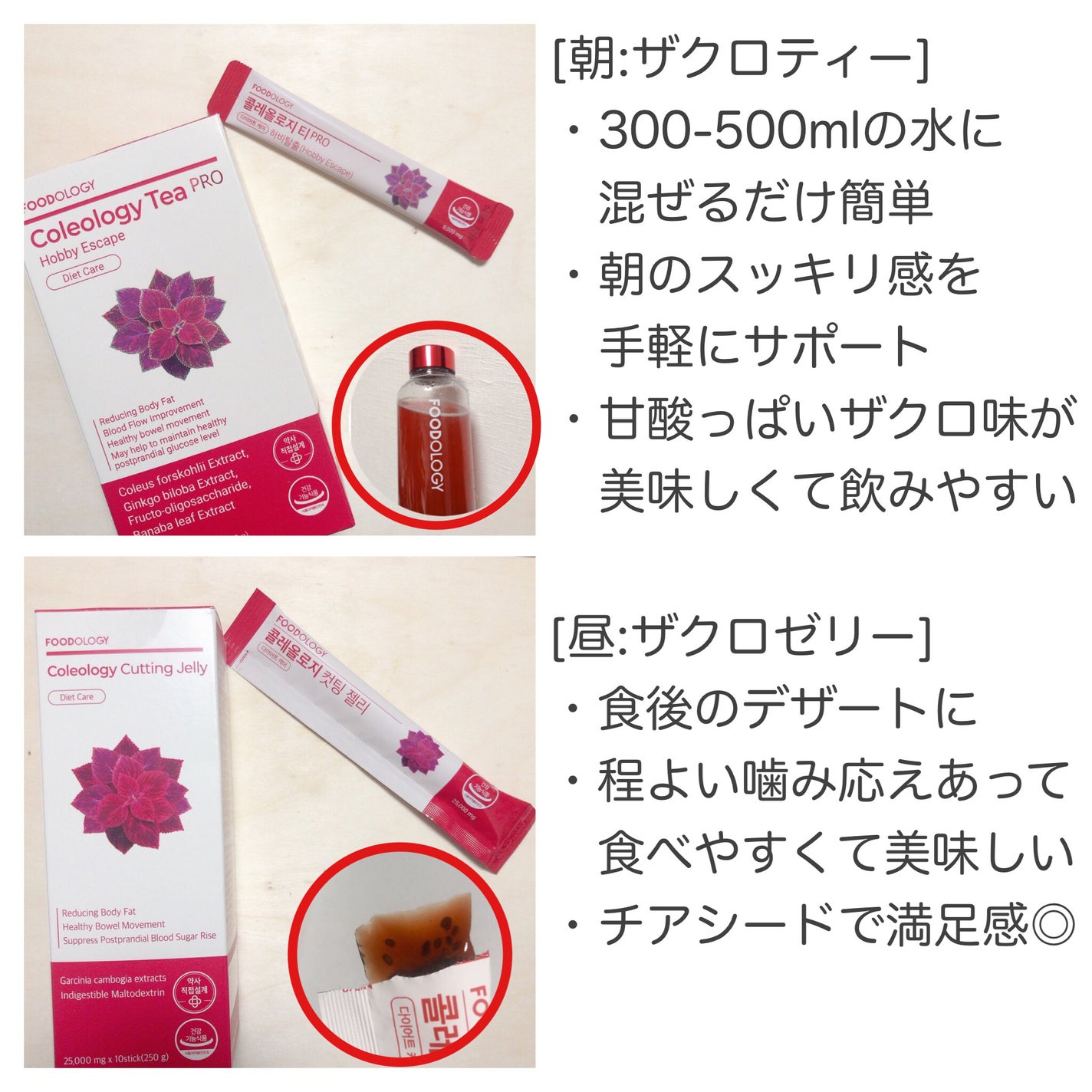 コレオロジーティー/FOODOLOGY/ドリンクを使ったクチコミ(2枚目)