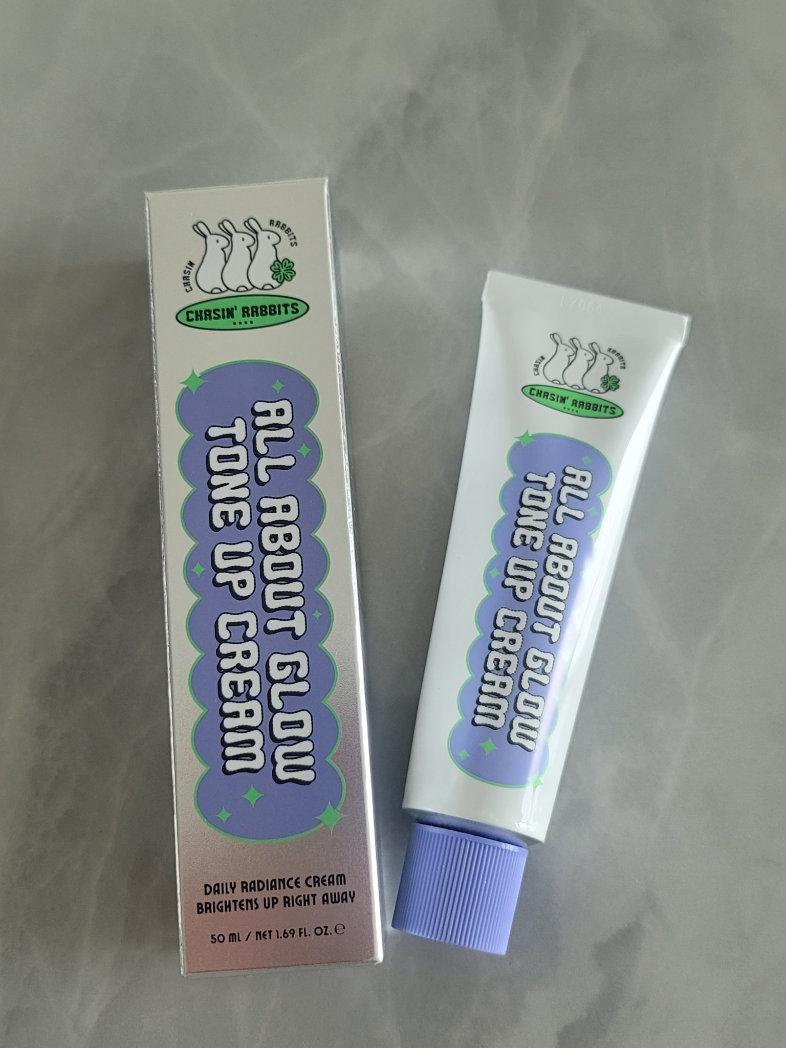 オールアバウトグロウトーンアップクリーム/CHASIN'RABBITS/化粧下地を使ったクチコミ（1枚目）