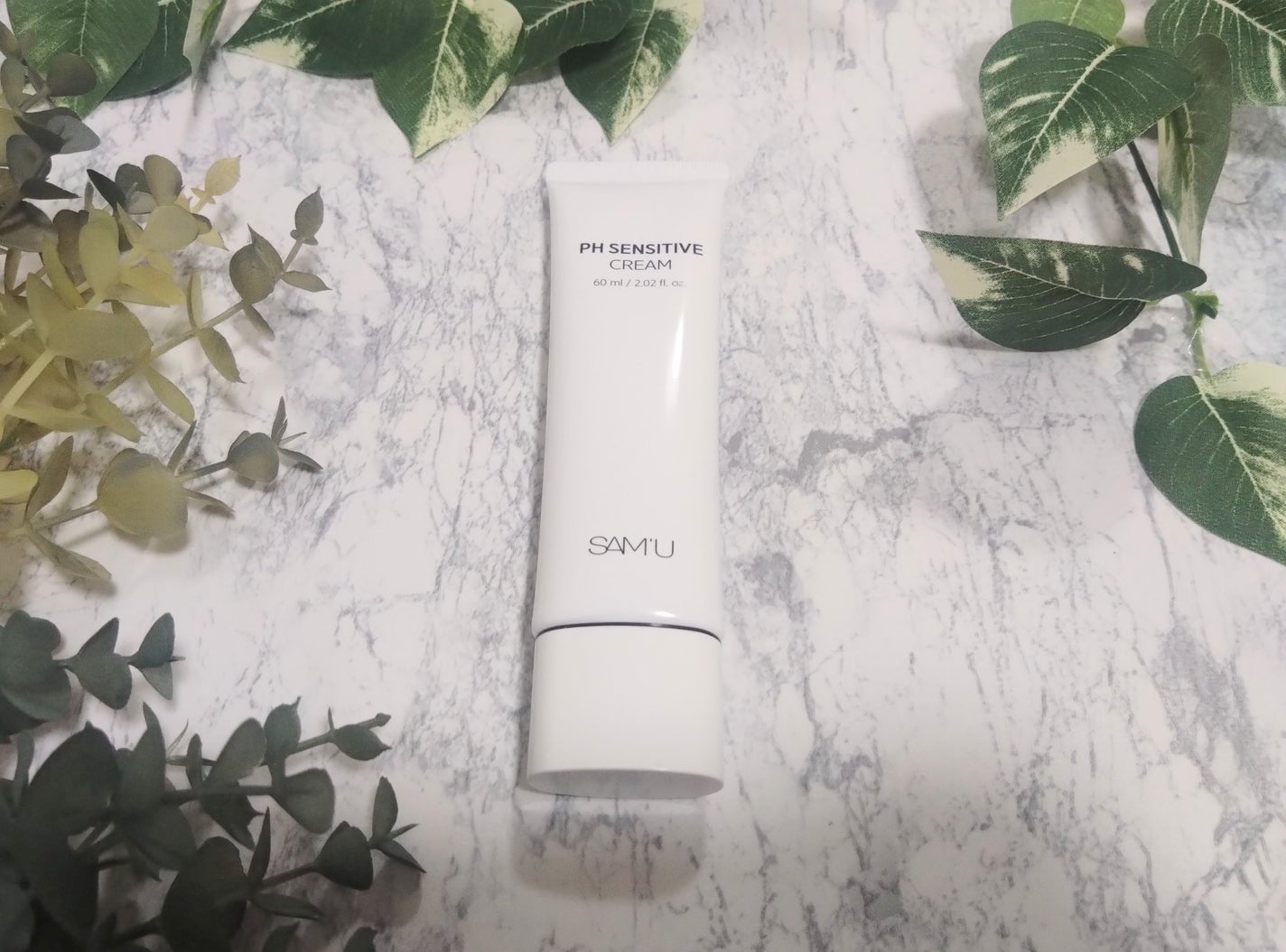 PHセンシティブクリームチューブ 60ml/SAM'U/フェイスクリームを使ったクチコミ(1枚目)