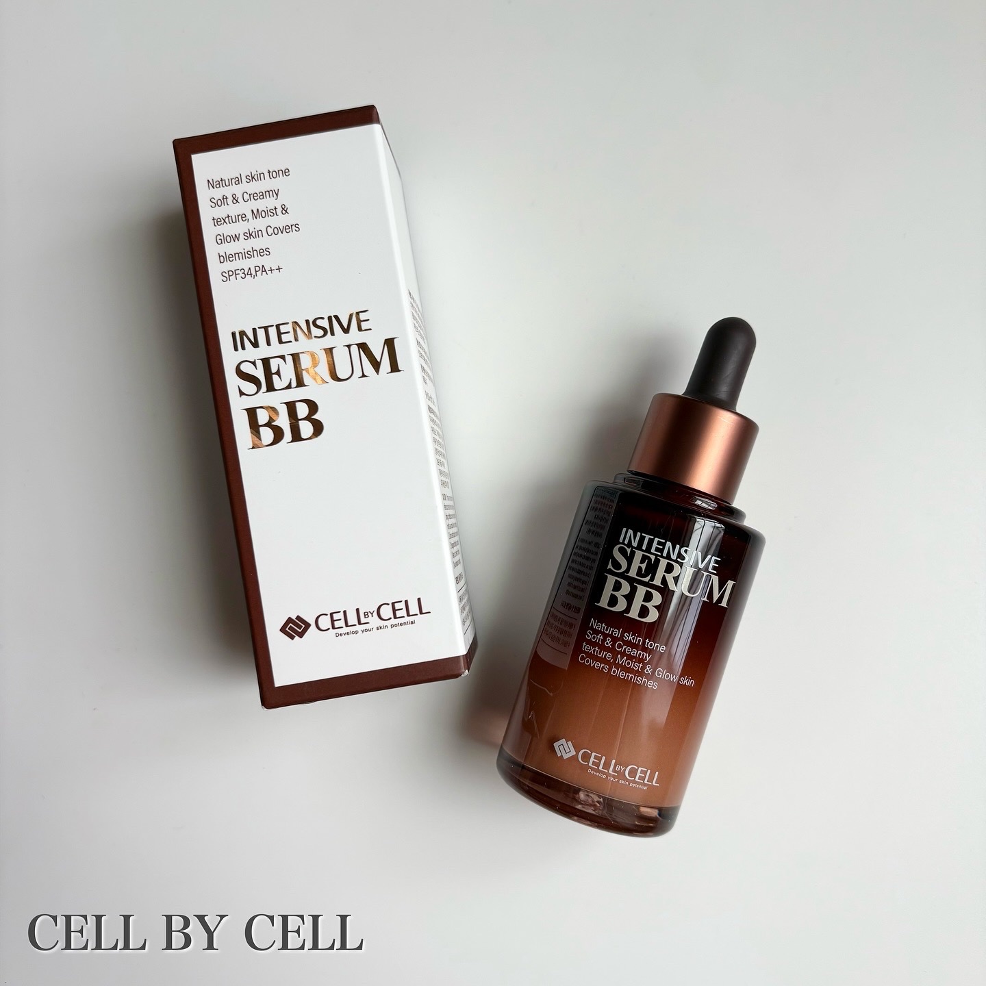 INTENSIVE SERUM BB/CELL BY CELL/BBクリームを使ったクチコミ（1枚目）