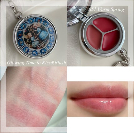 グローイングタイムトゥーキスアンドブラッシュ/Dinto/口紅を使ったクチコミ(3枚目)