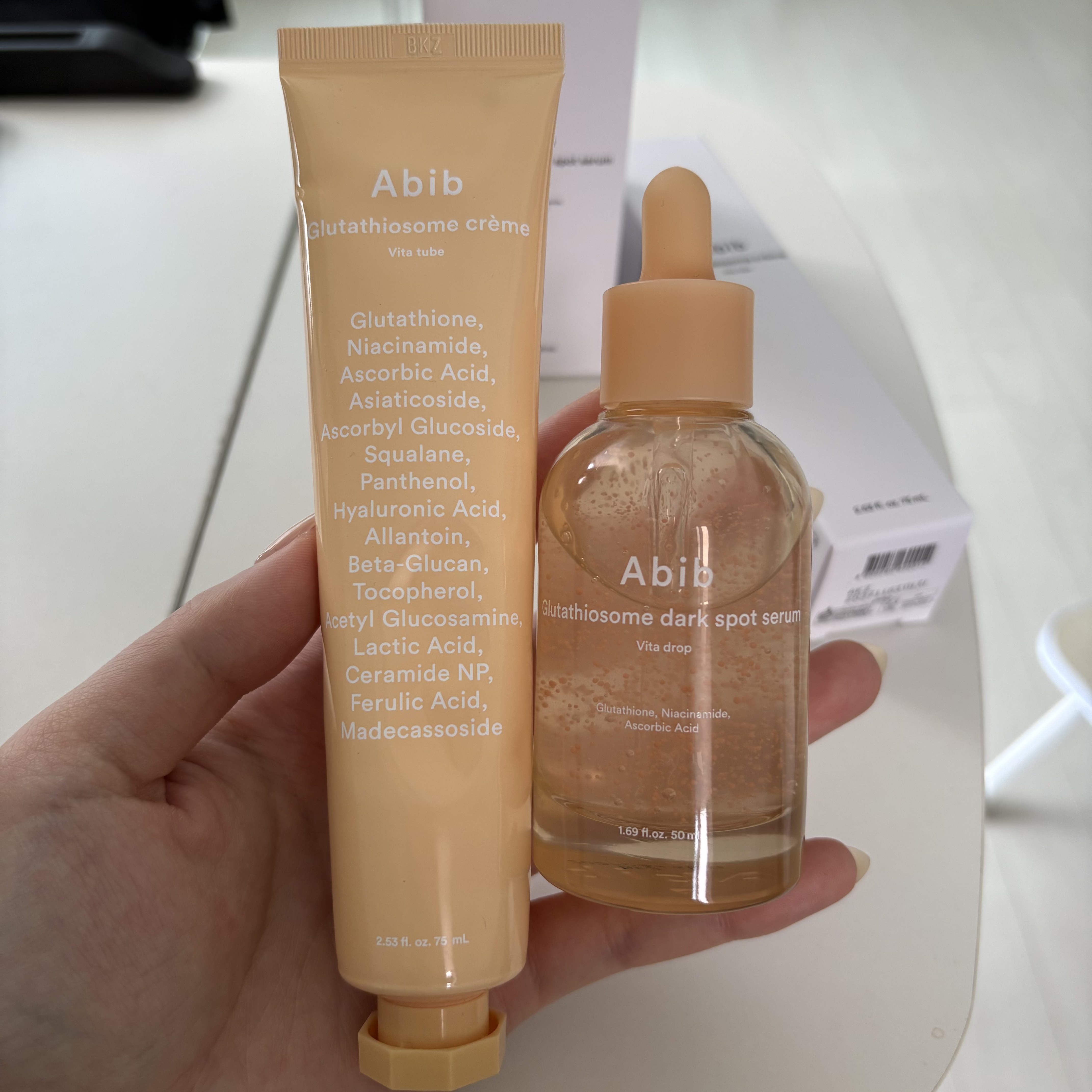 アビブ　グルタチオンソームダークスポットセラムビタドロップ/Abib /美容液を使ったクチコミ（2枚目）