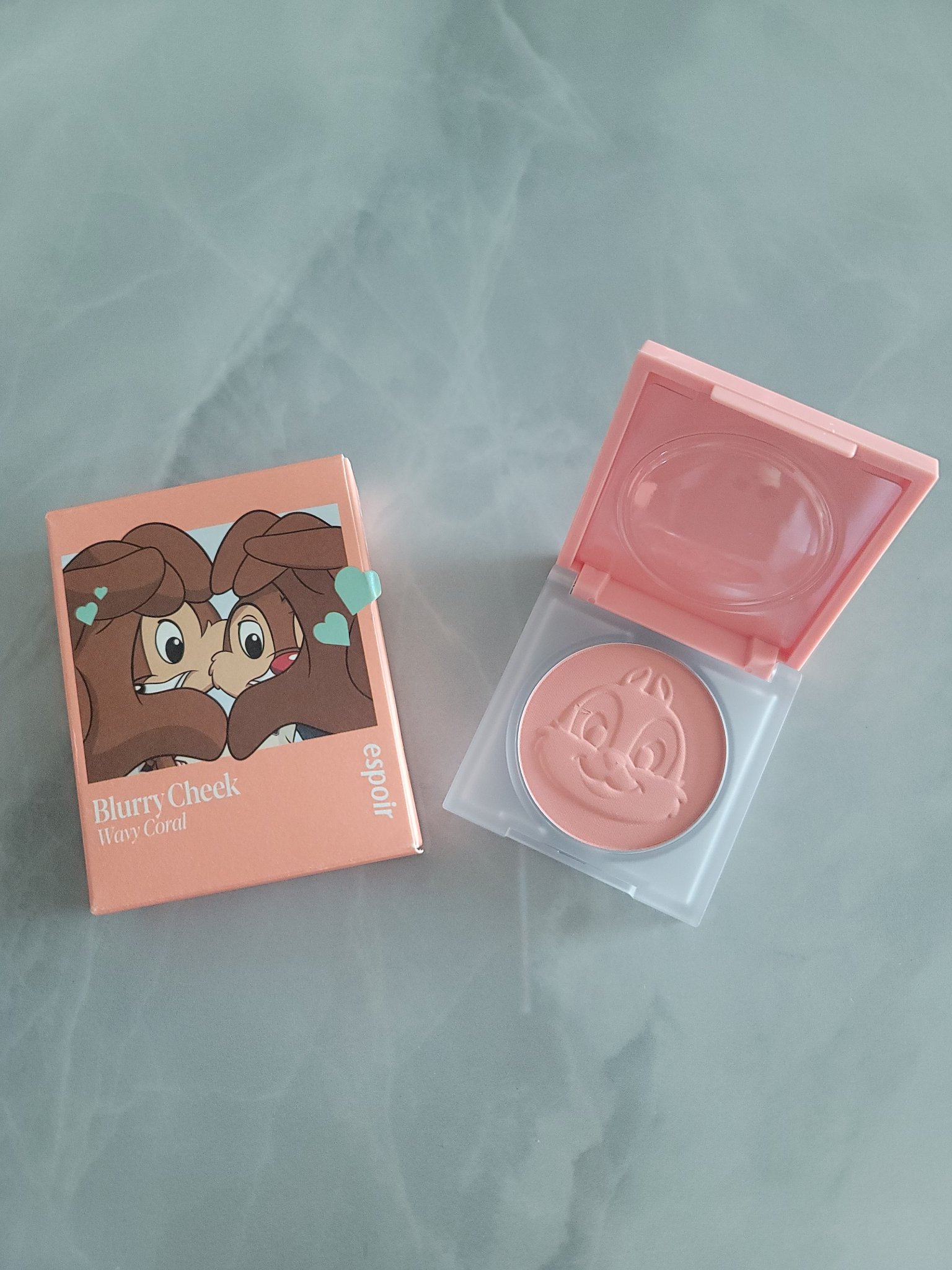 ブラリーチーク(ディズニーエディション)/espoir/チークを使ったクチコミ（2枚目）