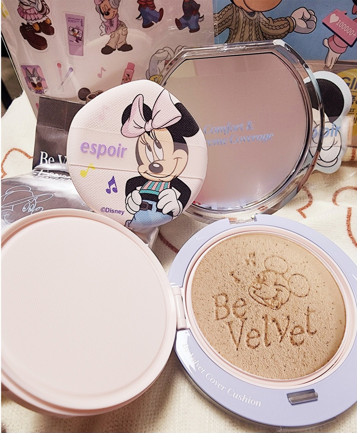 ビーベルベットカバークッション/espoir/クッションファンデーションを使ったクチコミ（3枚目）