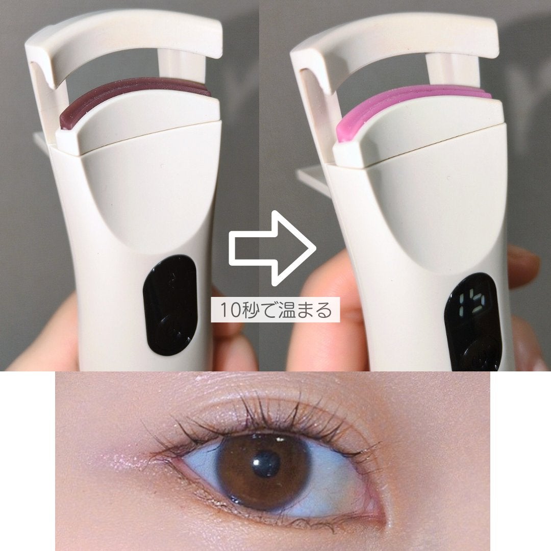 グラムパワーロングラスティング ヒーテッドアイラッシュカーラー/VODANA (ボダナ)/ホットビューラーを使ったクチコミ(2枚目)