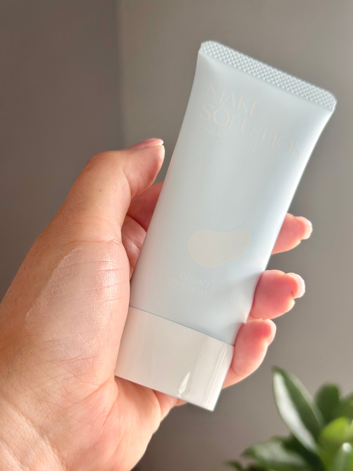 トーンアップクリーム グロウ/メークソリューション/化粧下地を使ったクチコミ(4枚目)