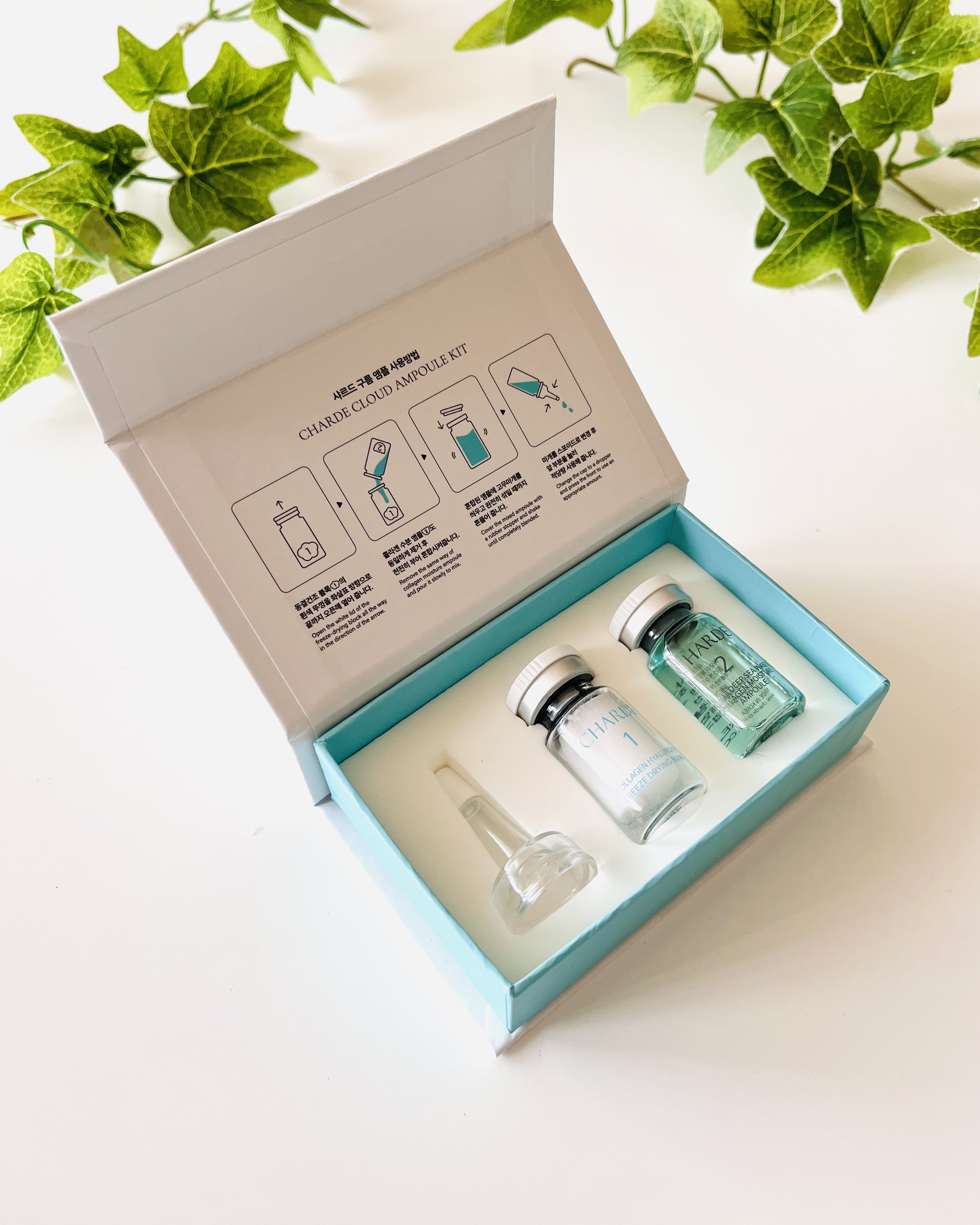 クラウドアンプル 1week キット/CHARDE/美容液を使ったクチコミ（1枚目）