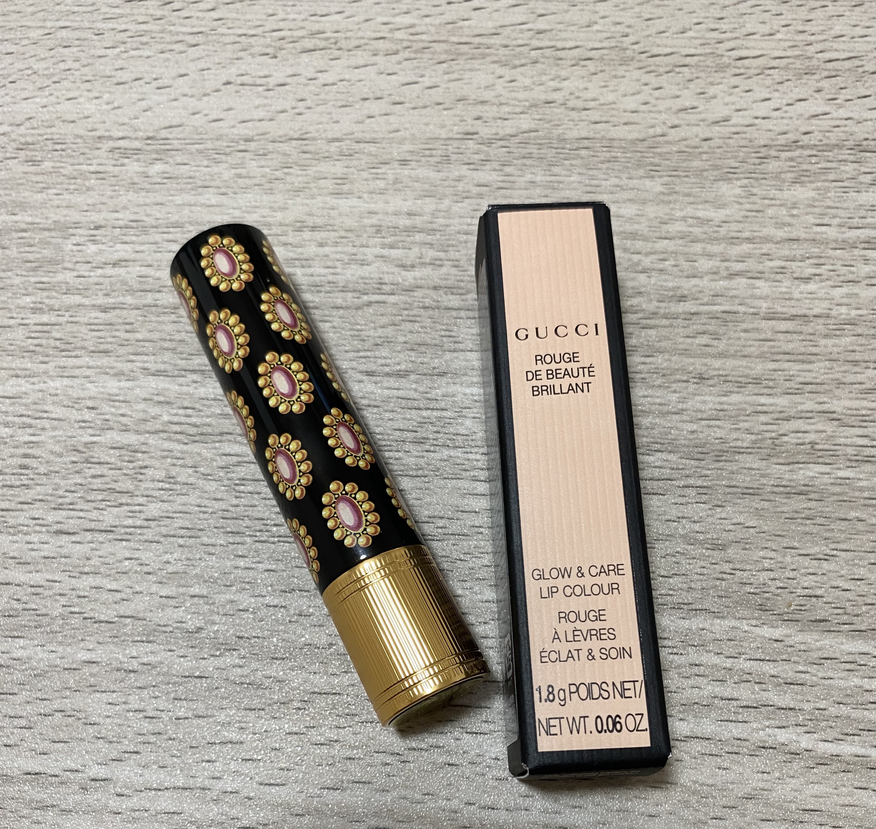 グッチ ルージュ ドゥ ボーテ ブリアン/GUCCI beauty/口紅を使ったクチコミ（1枚目）