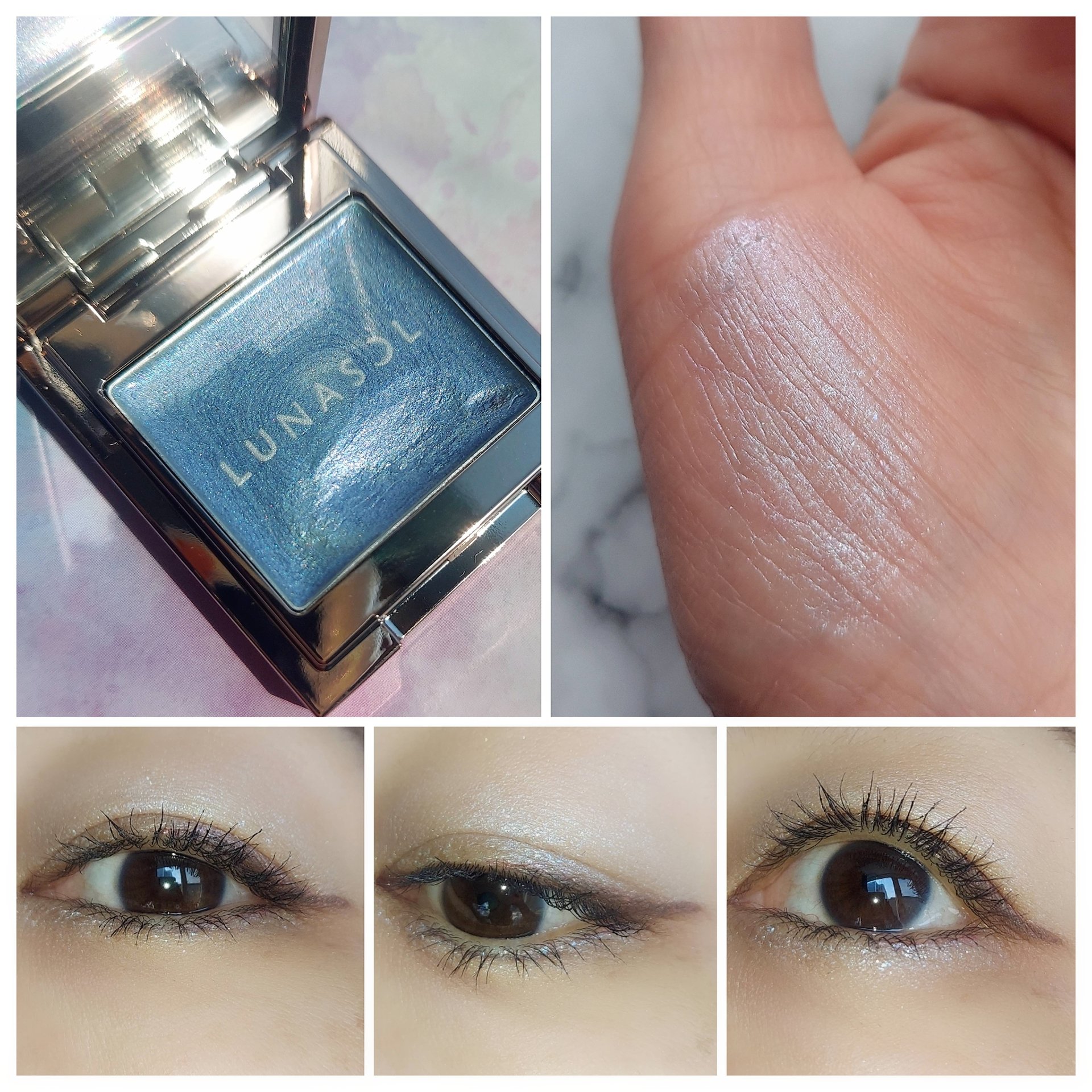 ルナソル モノアイカラーレーション/LUNASOL/単色アイシャドウを使ったクチコミ（2枚目）