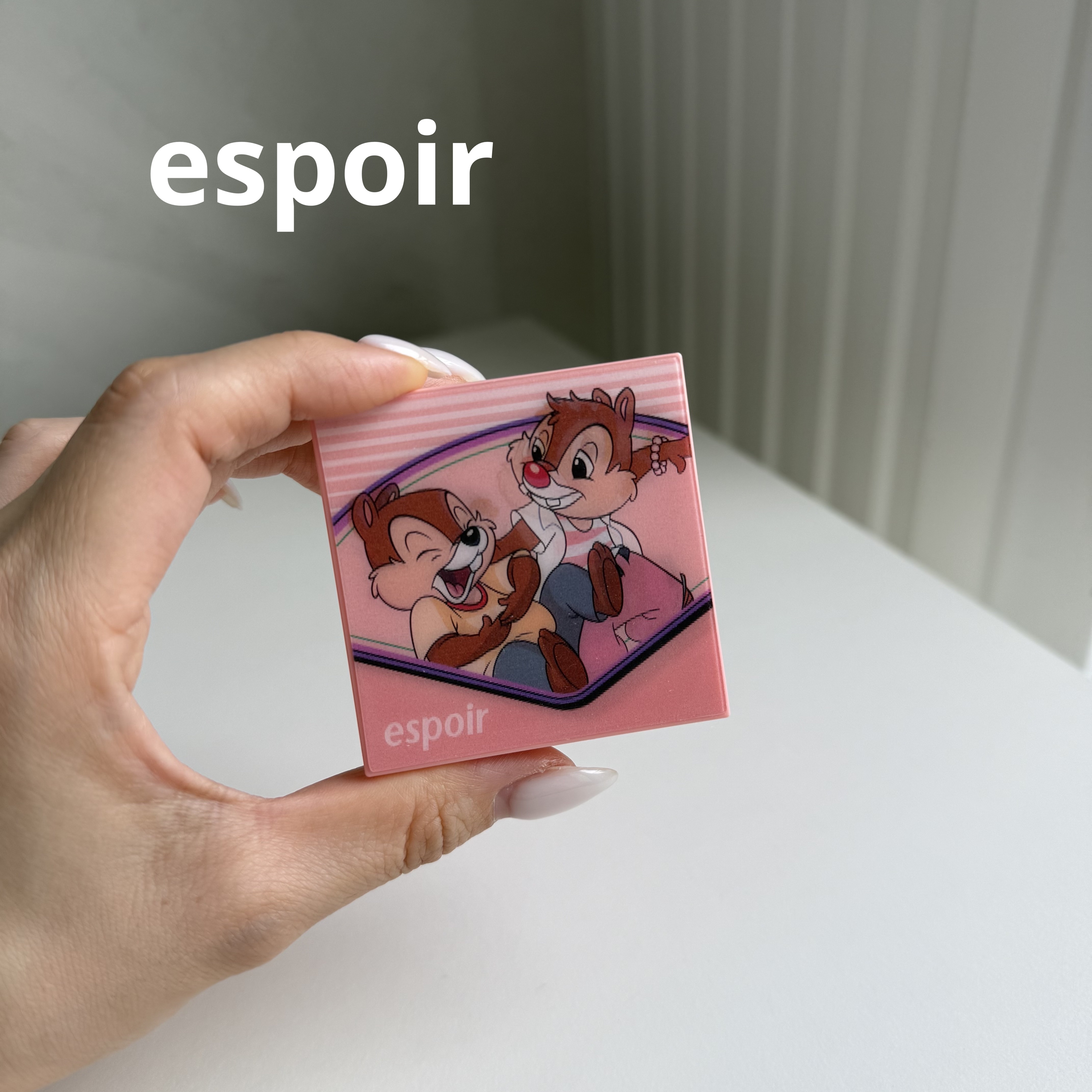 ブラリーチーク(ディズニーエディション)/espoir/チークを使ったクチコミ（1枚目）