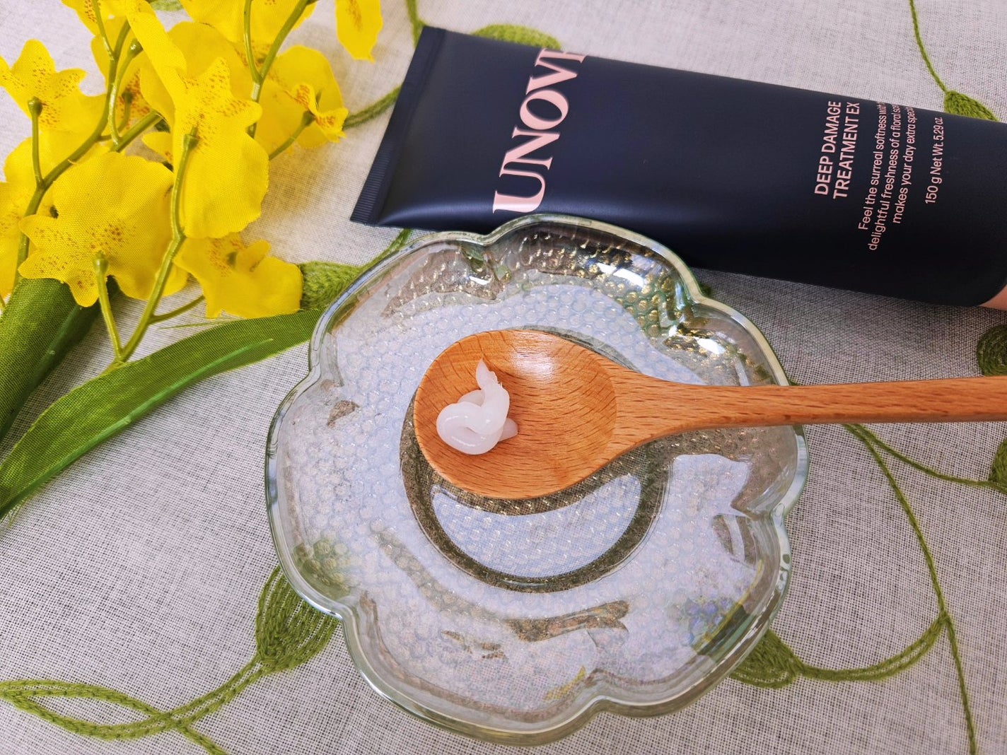 ディープダメージトリートメントEX/UNOVE/洗い流すヘアトリートメントを使ったクチコミ(3枚目)