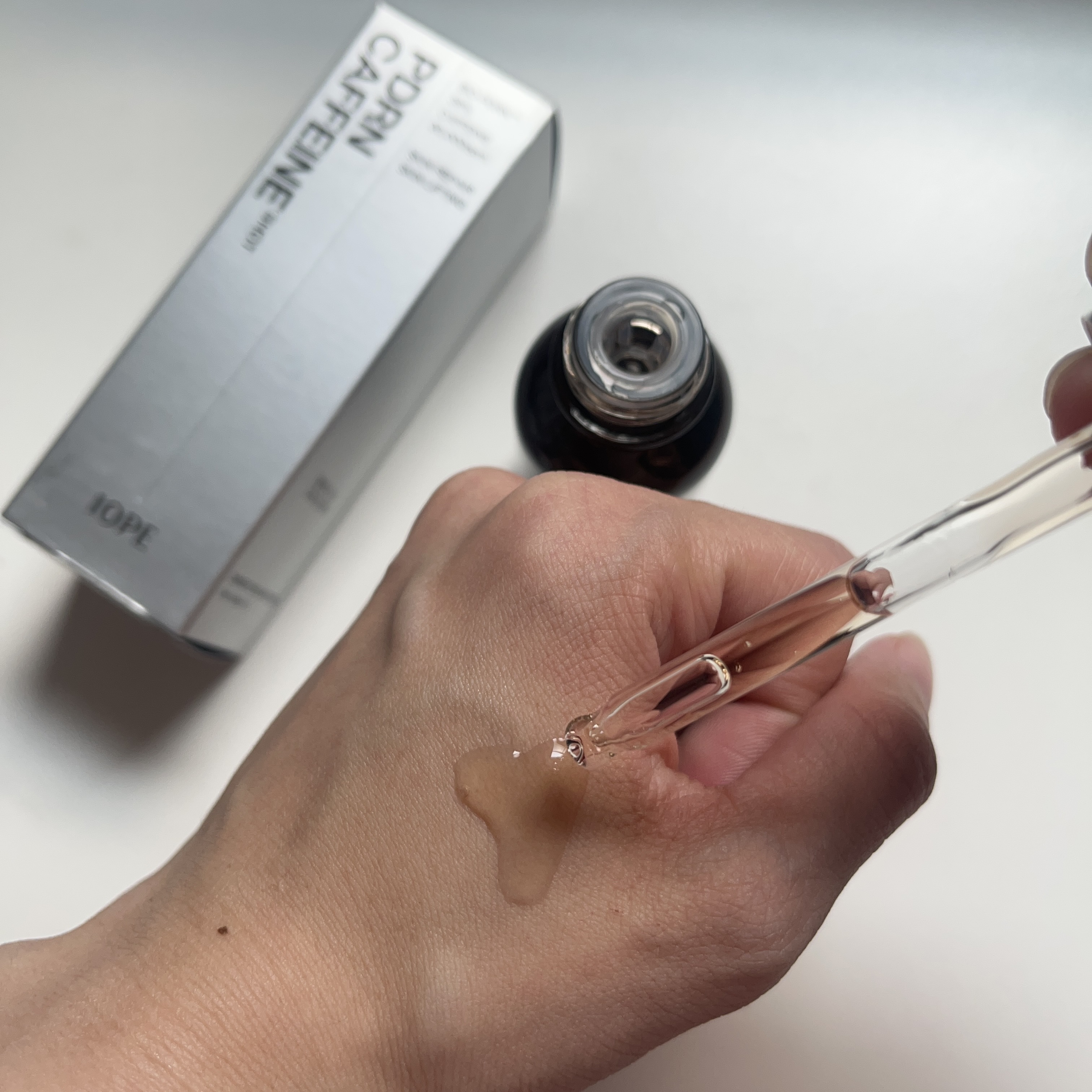 PDRNカフェインショット/IOPE/美容液を使ったクチコミ（2枚目）