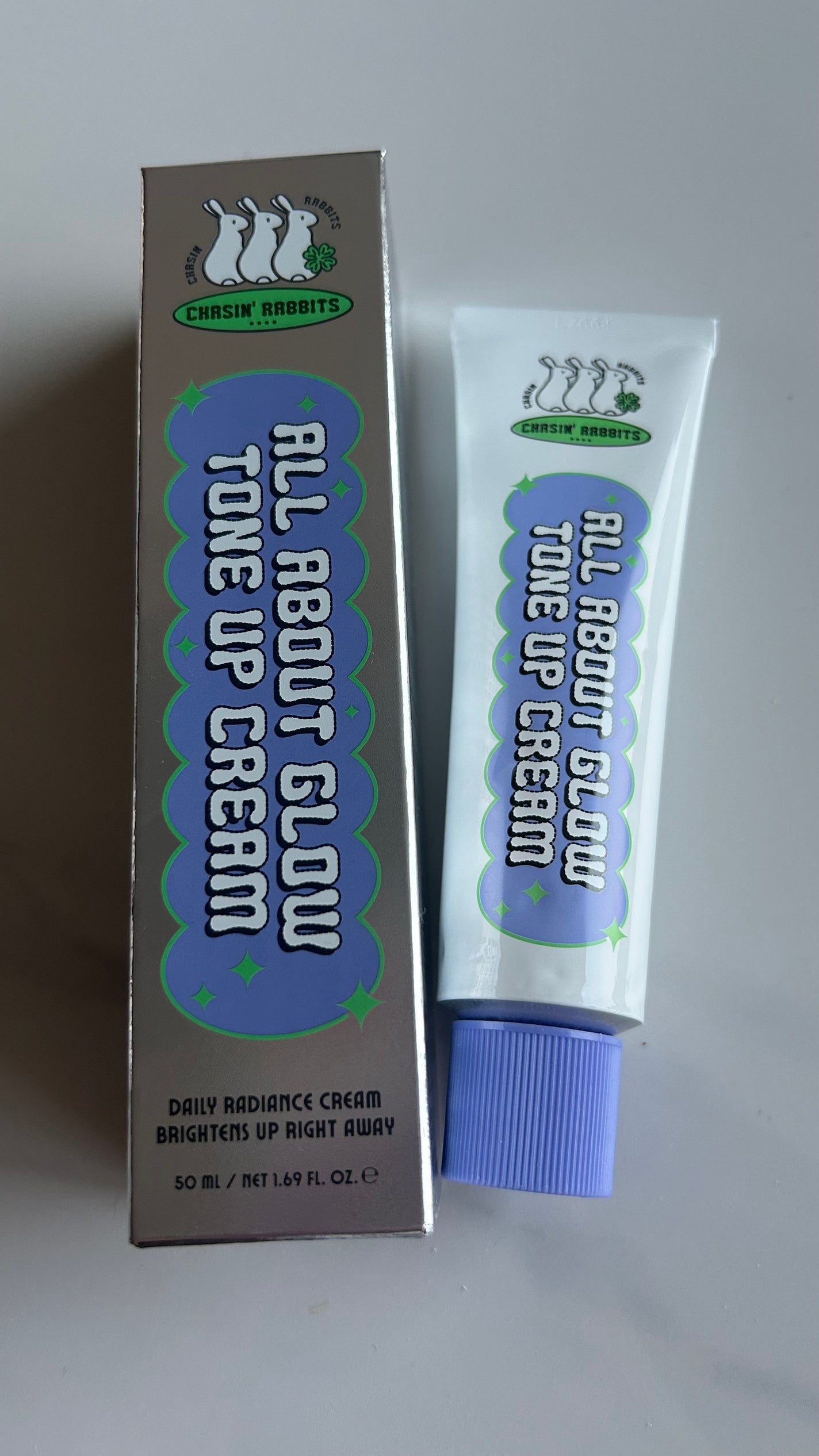 オールアバウトグロウトーンアップクリーム/CHASIN'RABBITS/化粧下地を使ったクチコミ(1枚目)