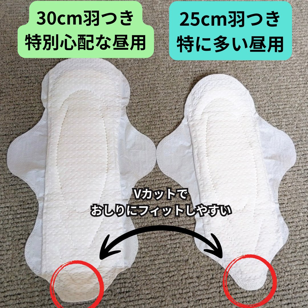 ロリエ もちふわ fit 25cm 羽つき 14コ入 (医薬部外品 )/ロリエ/ナプキンを使ったクチコミ（2枚目）