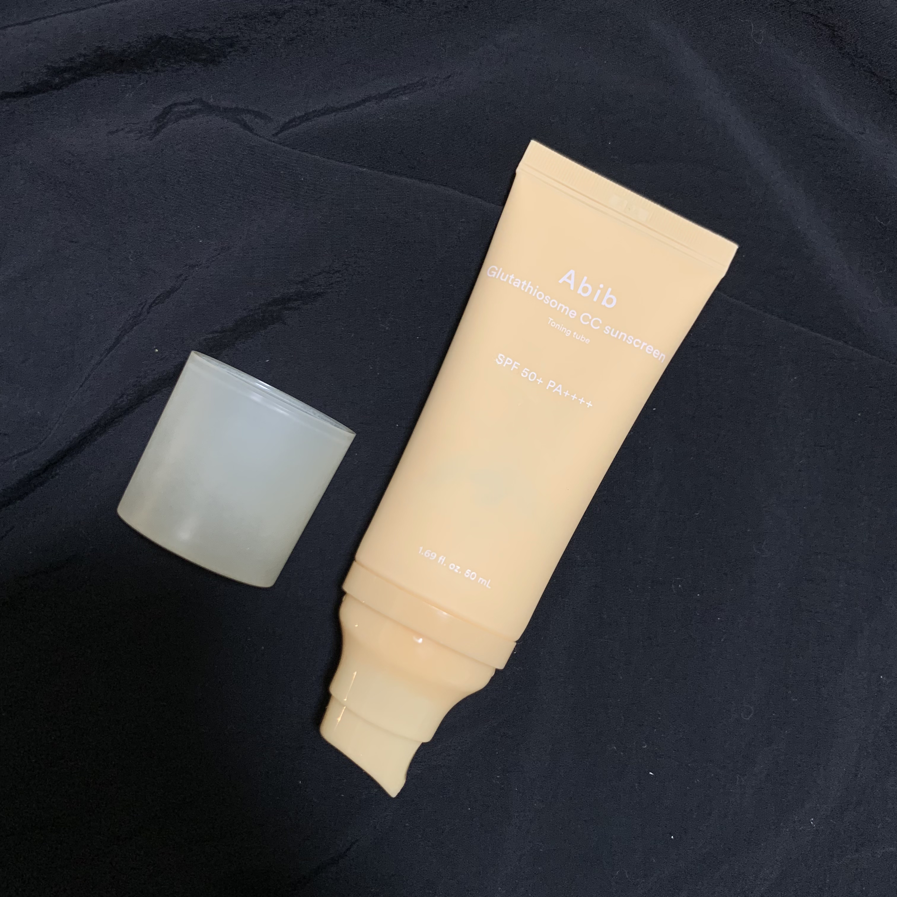 グルタチオンソームCCサンクリームトーニングチューブ/Abib /CCクリームを使ったクチコミ（2枚目）