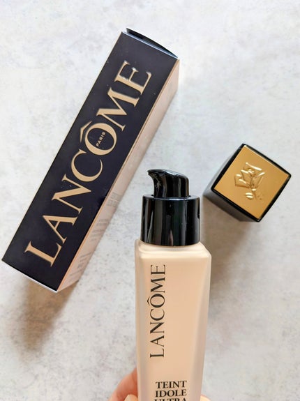 タンイドル ウルトラ ウェア リキッド N/LANCOME/リキッドファンデーションを使ったクチコミ(5枚目)