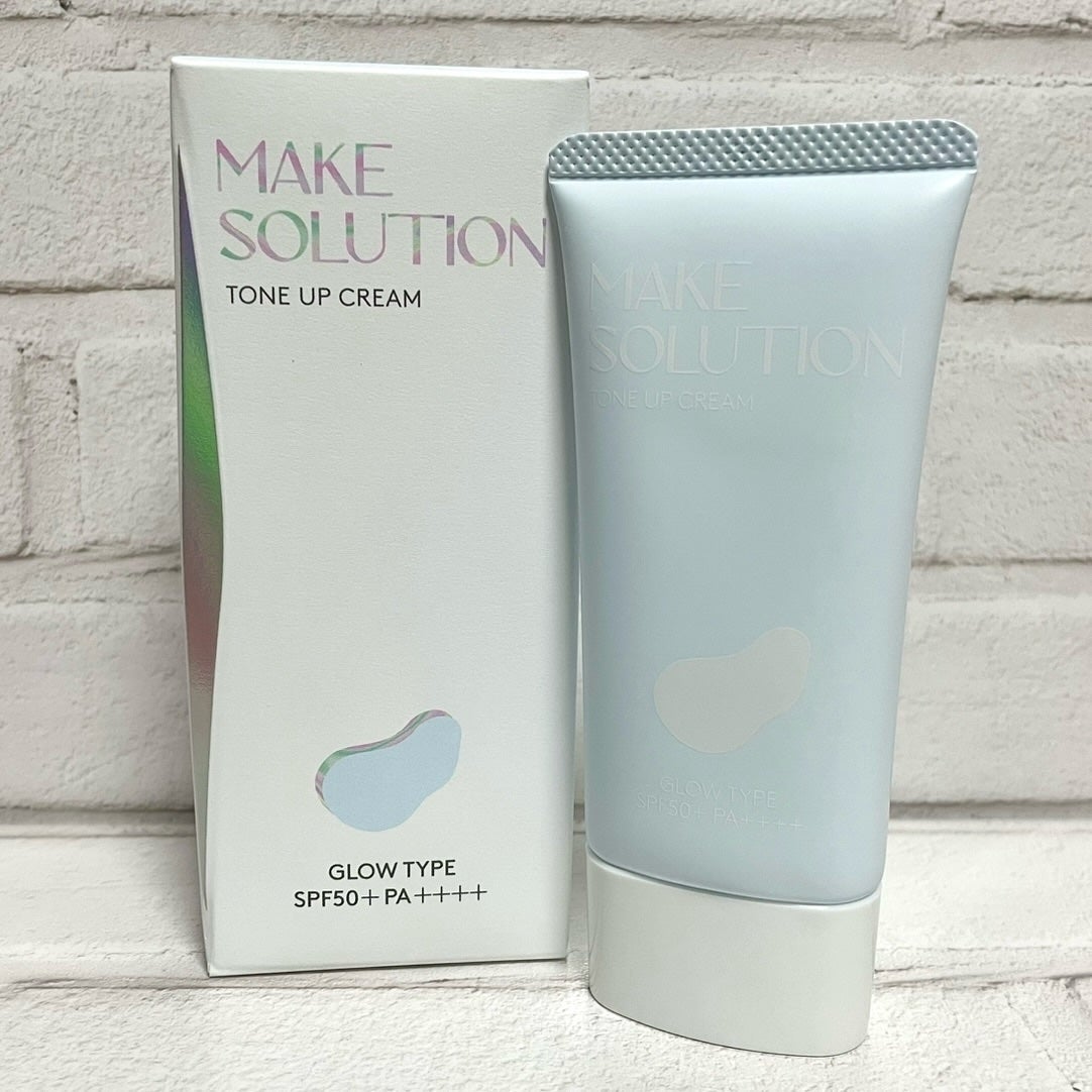 トーンアップクリーム グロウ/メークソリューション/化粧下地を使ったクチコミ(5枚目)