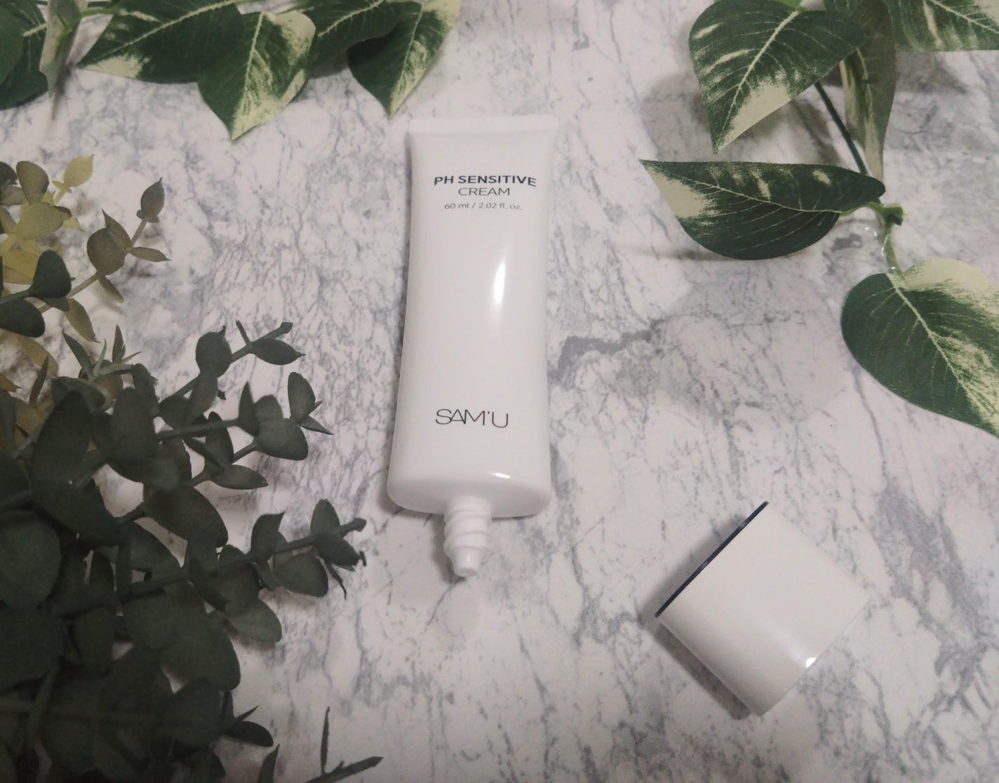 PHセンシティブクリームチューブ 60ml/SAM'U/フェイスクリームを使ったクチコミ(3枚目)