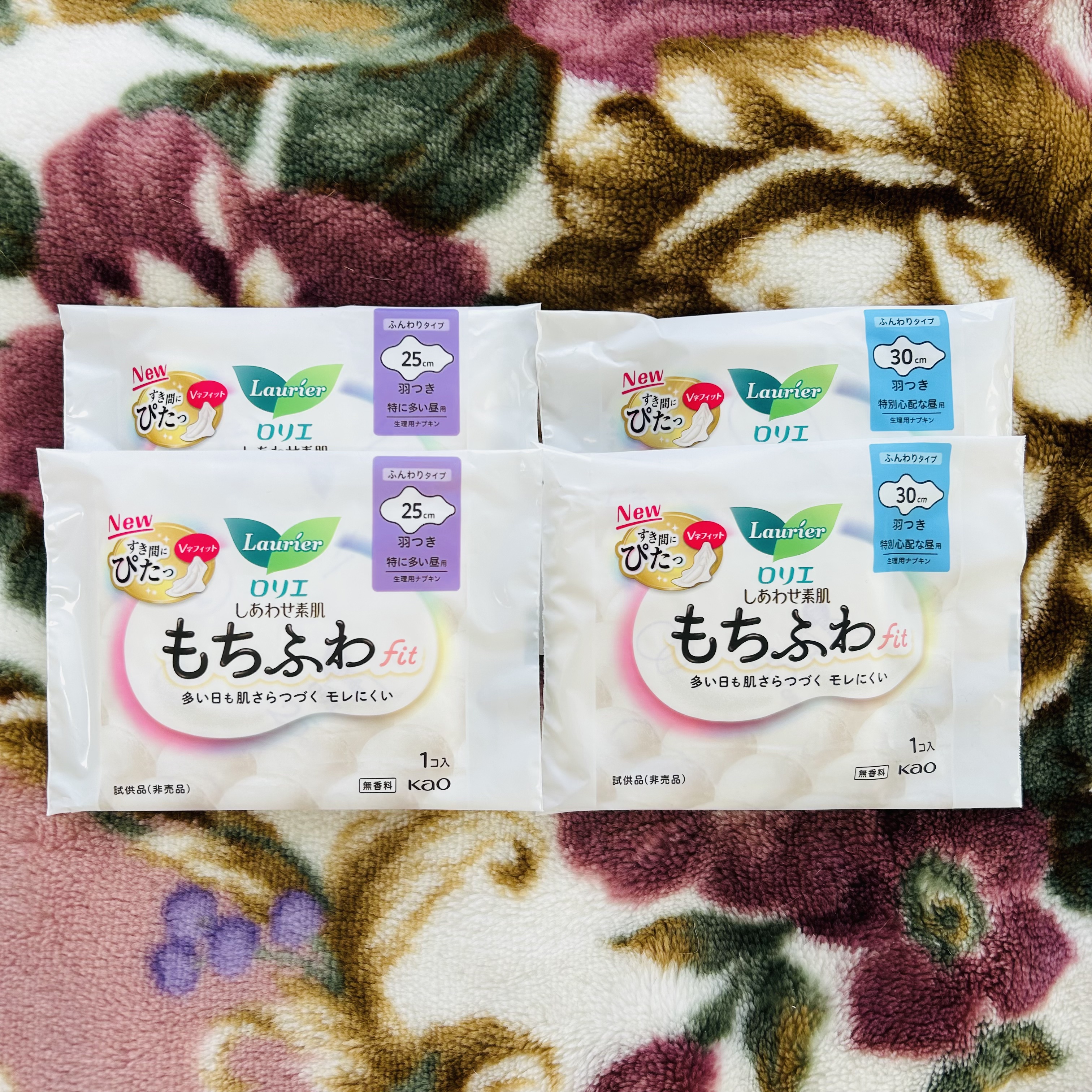 ロリエ もちふわ fit 25cm 羽つき 14コ入 (医薬部外品 )/ロリエ/ナプキンを使ったクチコミ（1枚目）