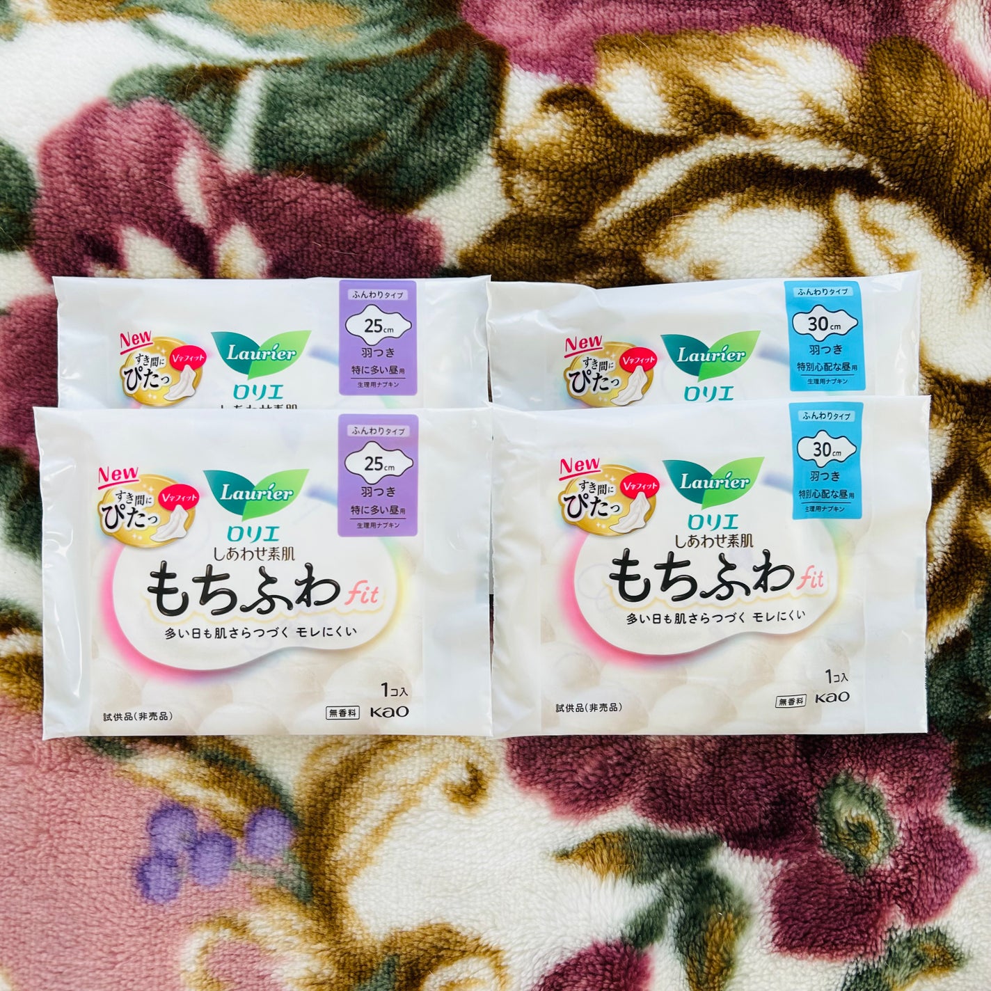 ロリエ もちふわ fit 25cm 羽つき 14コ入 (医薬部外品 )/ロリエ/ナプキンを使ったクチコミ(1枚目)