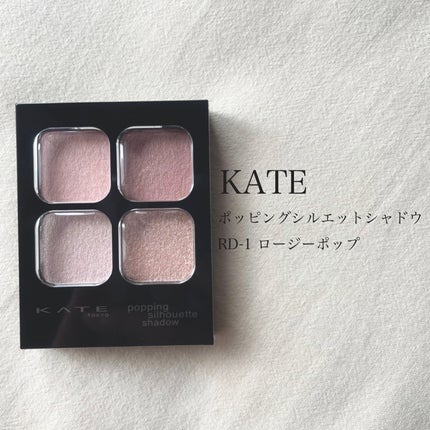 ケイト ポッピングシルエットシャドウ/KATE/アイシャドウパレットを使ったクチコミ(1枚目)