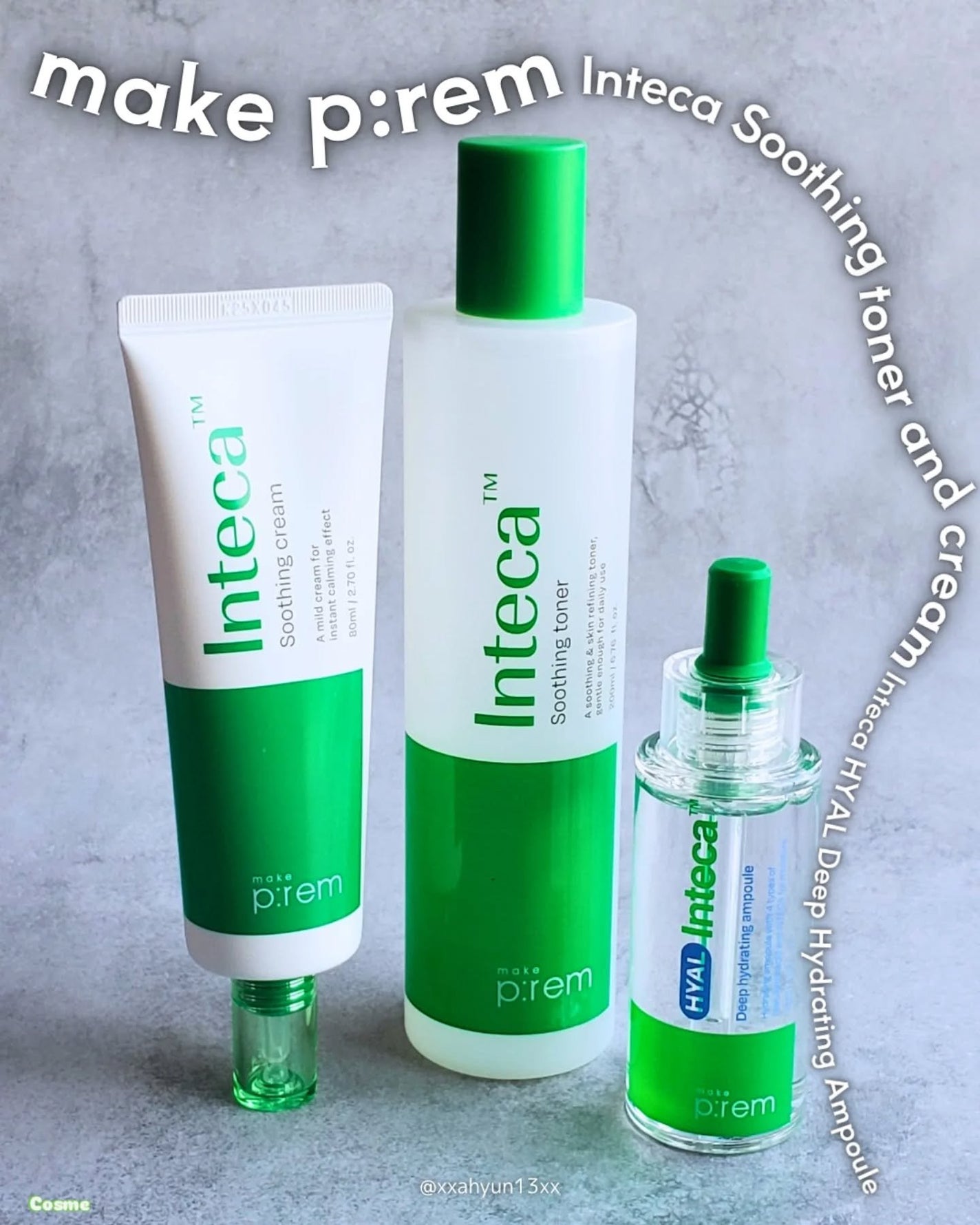 インテカ スージングクリーム/make prem/フェイスクリームを使ったクチコミ(1枚目)