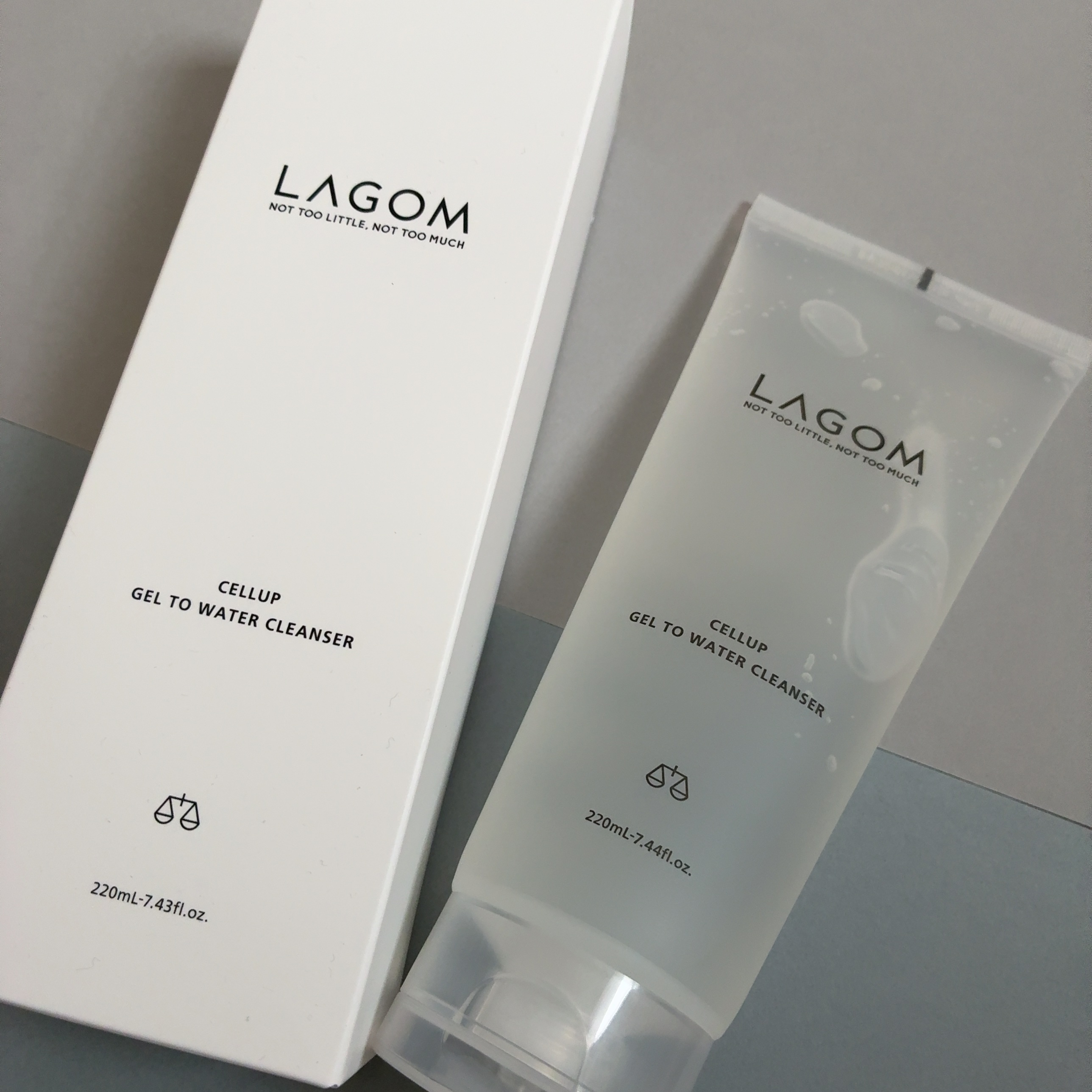 ラゴム ジェルトゥウォーター クレンザー(朝用洗顔)/LAGOM /その他洗顔料を使ったクチコミ（2枚目）