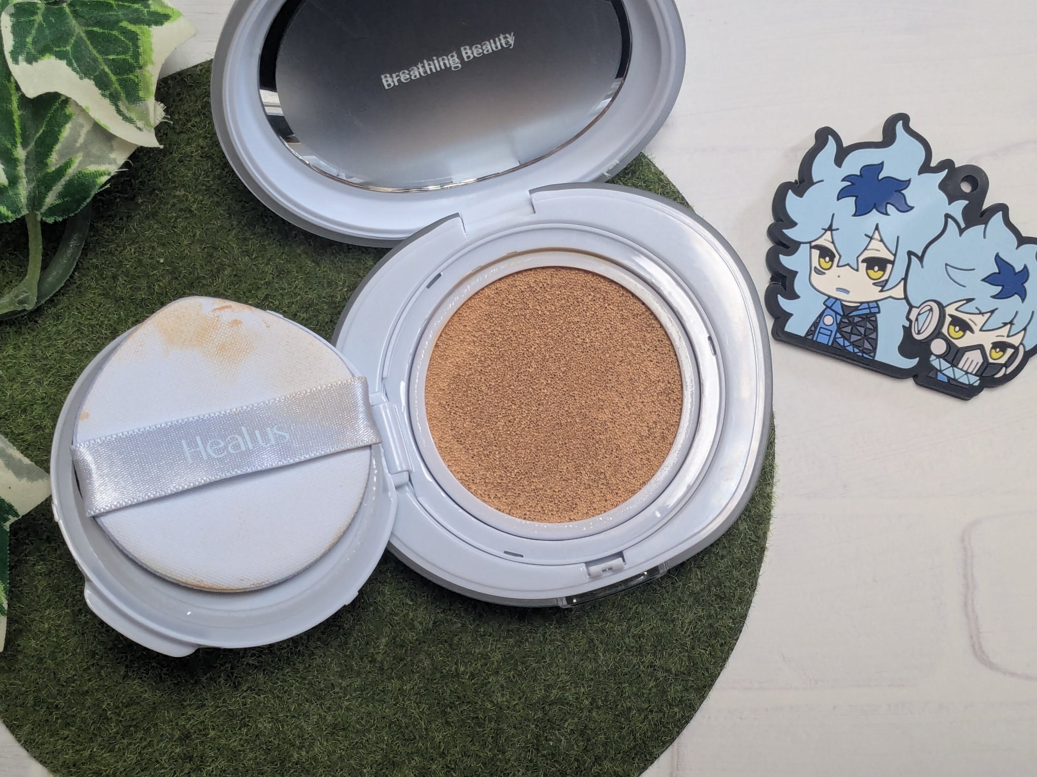 Skin breathing cushion Cloud/Healus/クッションファンデーションを使ったクチコミ（2枚目）