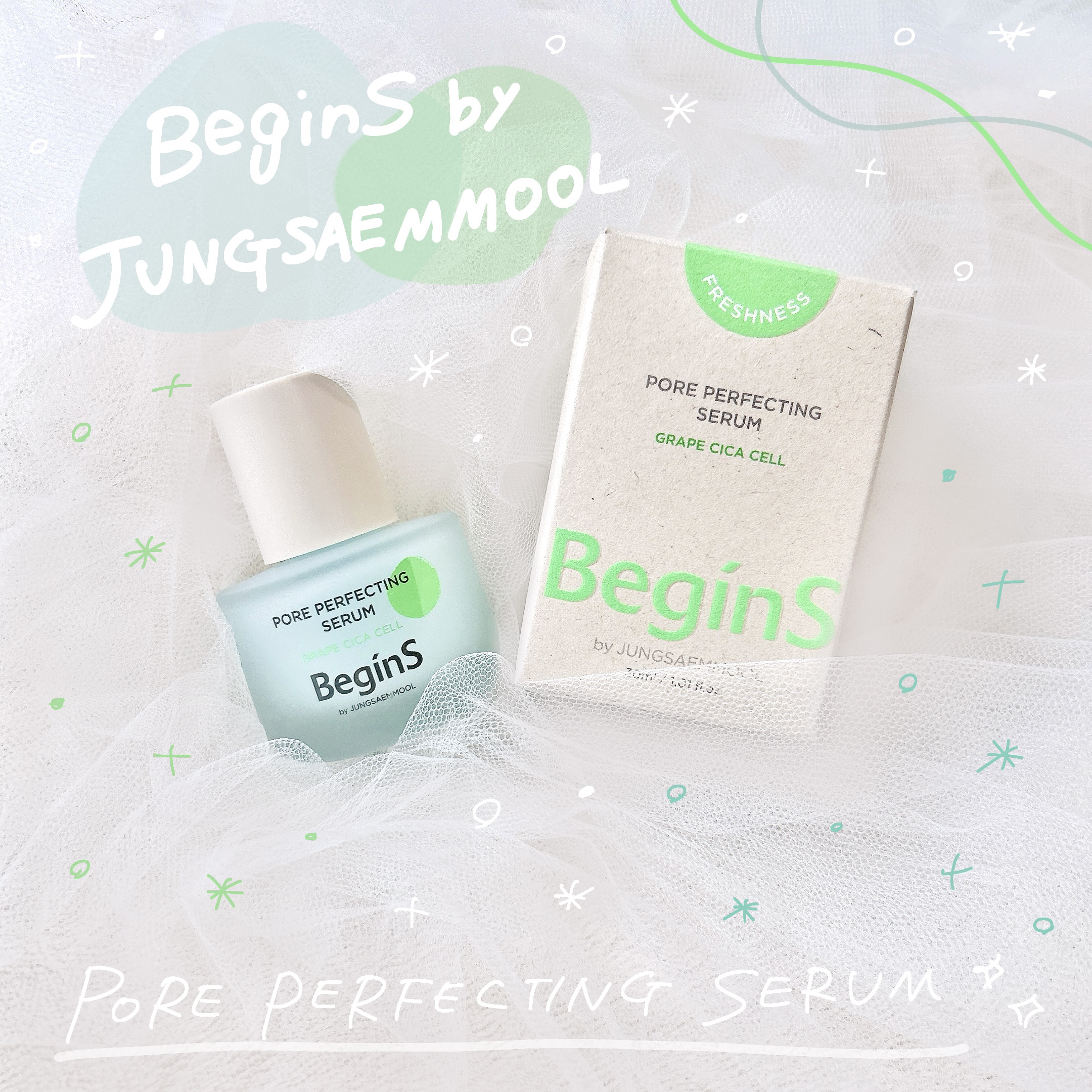 Pore Perfecting Serum/BeginS by JUNGSAEMMOOL/美容液を使ったクチコミ（1枚目）