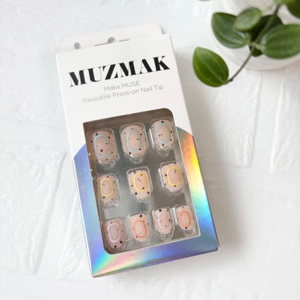 TPUネイルチップ(shape:Almond)/Muzmak/ネイルチップ・パーツを使ったクチコミ(3枚目)